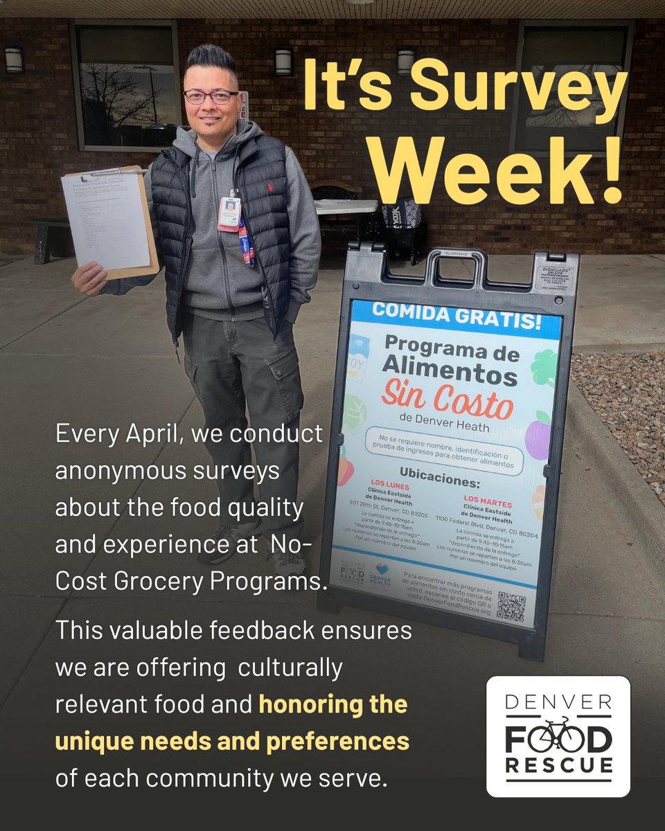 DenverFoodRescu's tweet image. Community voices shape our future! 🗣️
#CommunityDriven #ProgramDevelopment #AccessibilityForAll #DenverFoodRescue