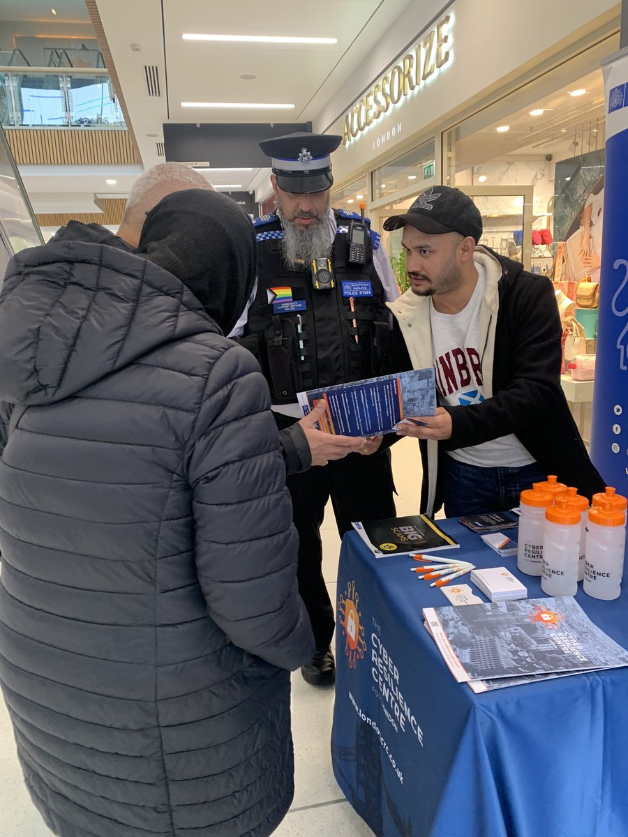 Discover Fulham (@discoverfulham) on Twitter photo Great to have the London Cyber Resilience Centre & PCSO David Miller engaging with businesses in Fulham today . Raising awareness on how to protect your business from cyber crime <a href="/London_CRC/">Cyber Resilience Centre for London</a> <a href="/DiscoverFulham/">Discover Fulham</a> #FulhamBID #Fulham #cybersecurity #BusinessProtection Great to have the London Cyber Resilience Centre & PCSO David Miller engaging with businesses in Fulham today . Raising awareness on how to protect your business from cyber crime <a href="/London_CRC/">Cyber Resilience Centre for London</a> <a href="/DiscoverFulham/">Discover Fulham</a> #FulhamBID #Fulham #cybersecurity #BusinessProtection