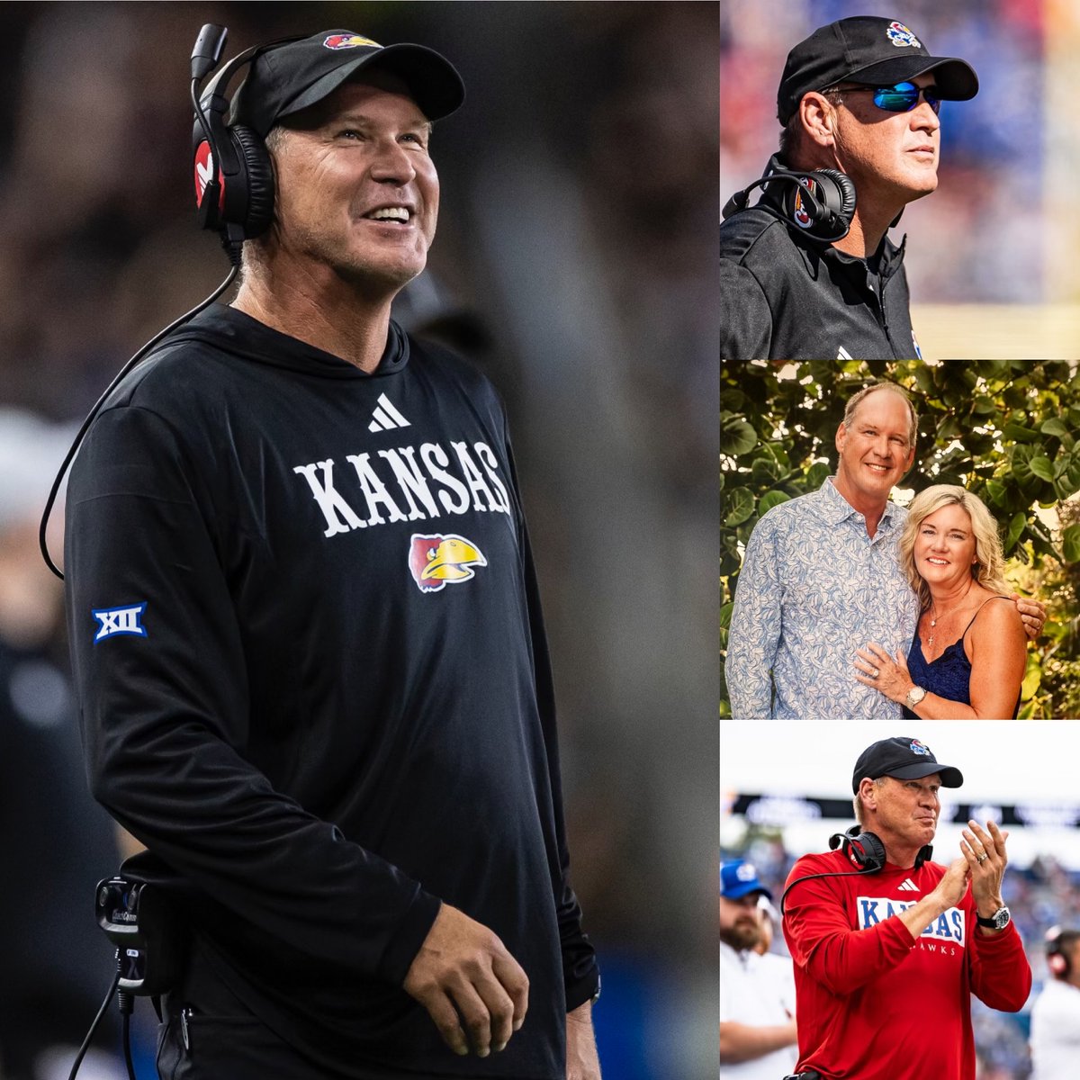 Wisconsin native &amp; KU coach Lance Leipold joins Sky Carp as a minority owner with wife Kelly 🏈⚾️ Catch them May 9 at the game vs. Cedar Rapids! #SkyCarp #baseball #fun #MILB