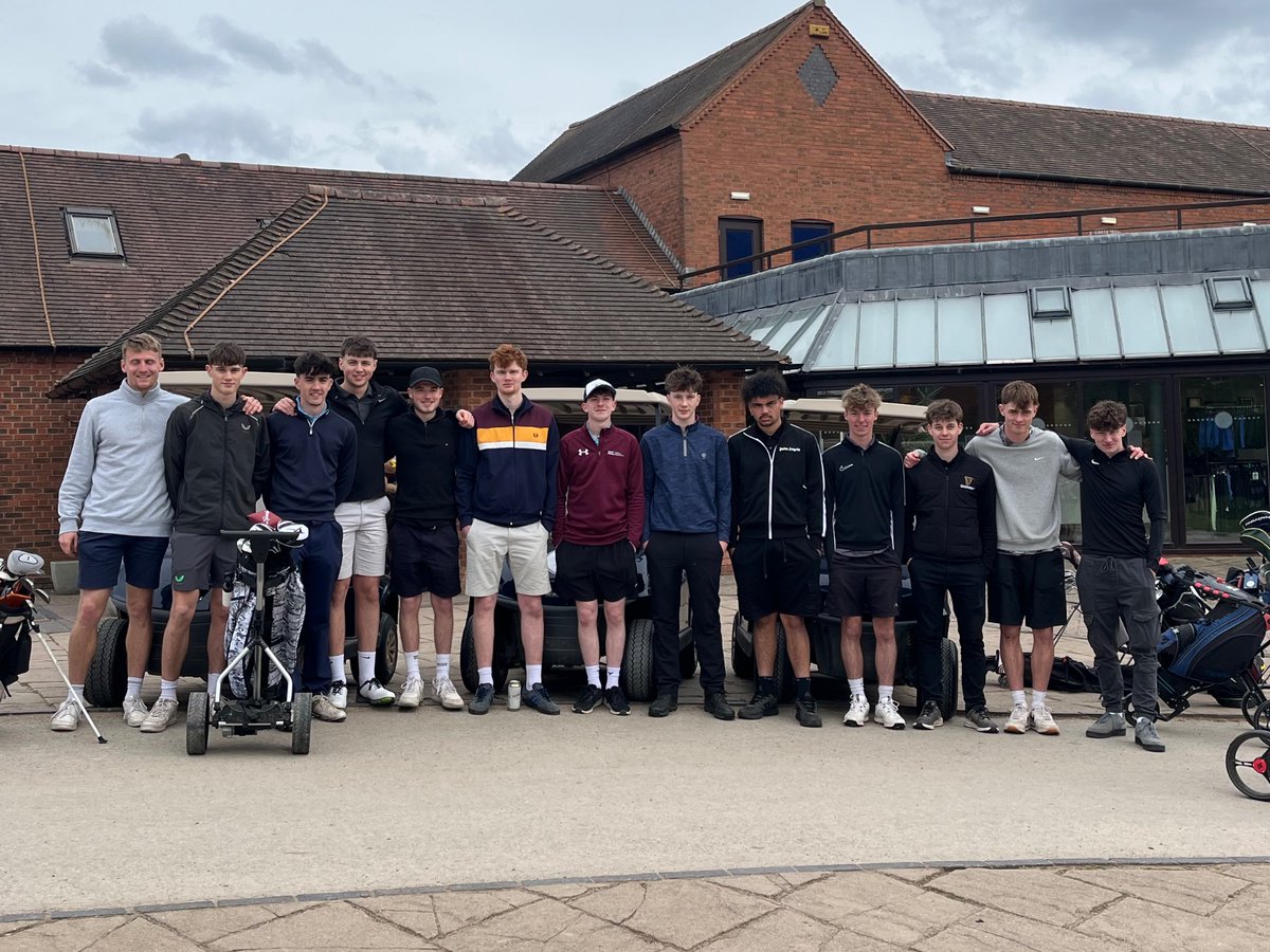 The 1st XI Football team celebrated what has been a fantastic year with a Golf day, yesterday. ⛳️

Seb Tibbins marshalled his team to a winning total of 5 under par to win the day. A cup final awaits after the break, before we wish them luck in their summer examinations. 🏌️‍♂️