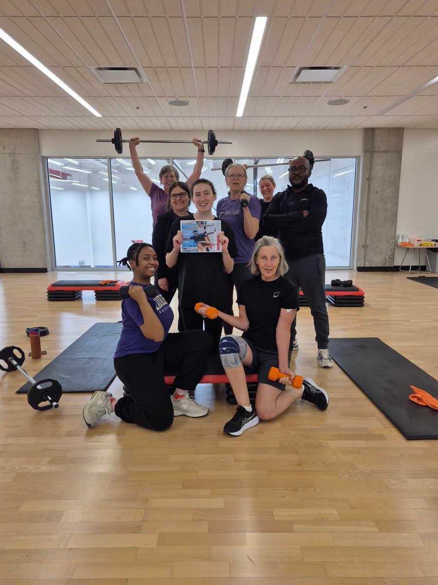 ymcahbb's tweet photo. Check out our Laurier Branford YMCA members enjoying the new Muscle Fit 30 class!

#musclefit #workout #ymca https://t.co/9dmWjTcovz