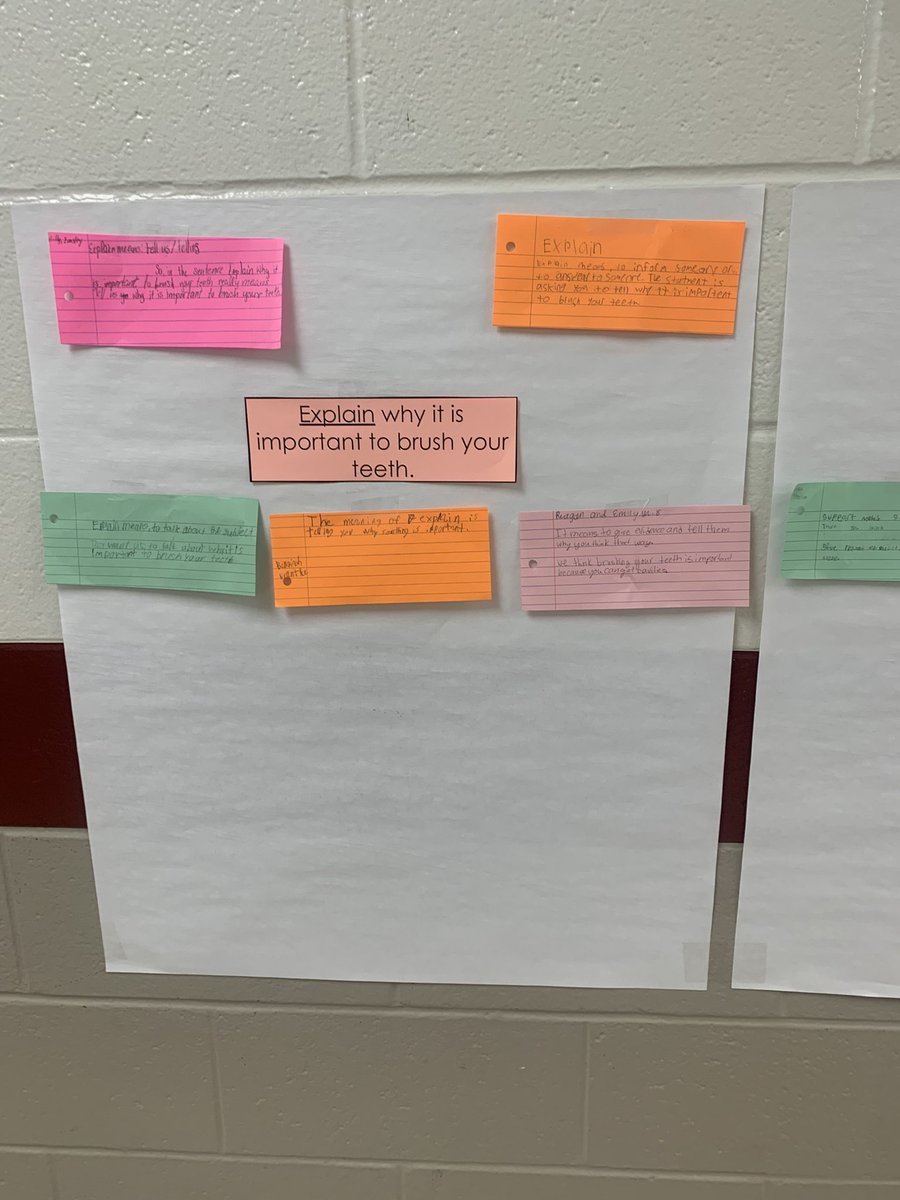 LessonsWithMsC's tweet image. Today we started a testing verb gallery walk. After we finish step 1 we will compare answers and discuss which verbs were the most difficult and why.