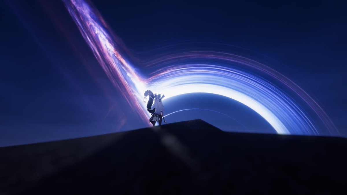 CubeWaterVR's tweet image. Gazing the black hole, care to join with me?