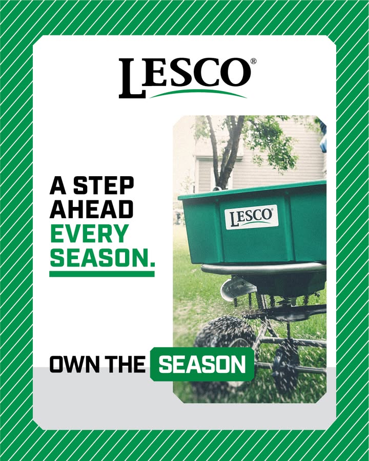The LESCO brand is the most trusted and recognized name in the industry.  From our equipment to our fertilizers and control products, you can trust the LESCO name for continued performance again and again.  #strongertogether