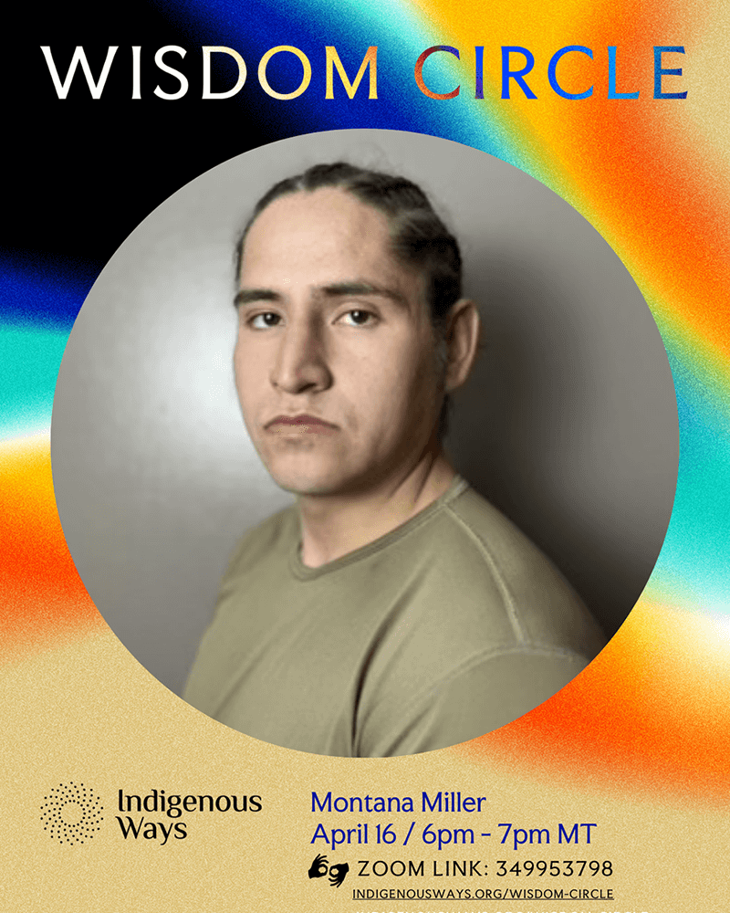 indigenous_ways's tweet photo. Special Time Of Year! - https://t.co/MFynoR2ZZs
Wisdom Circle on Wed, April 16, from 6-7PM MDT featuring talented Montana Miller. Link: https://t.co/OqmiRDE02E

May 2-4 - Indigenous Way Film Festival-3day celebration of Indigenous storytelling, and art.
https://t.co/kpLeEX4Cbu https://t.co/1FNkzOoOEZ