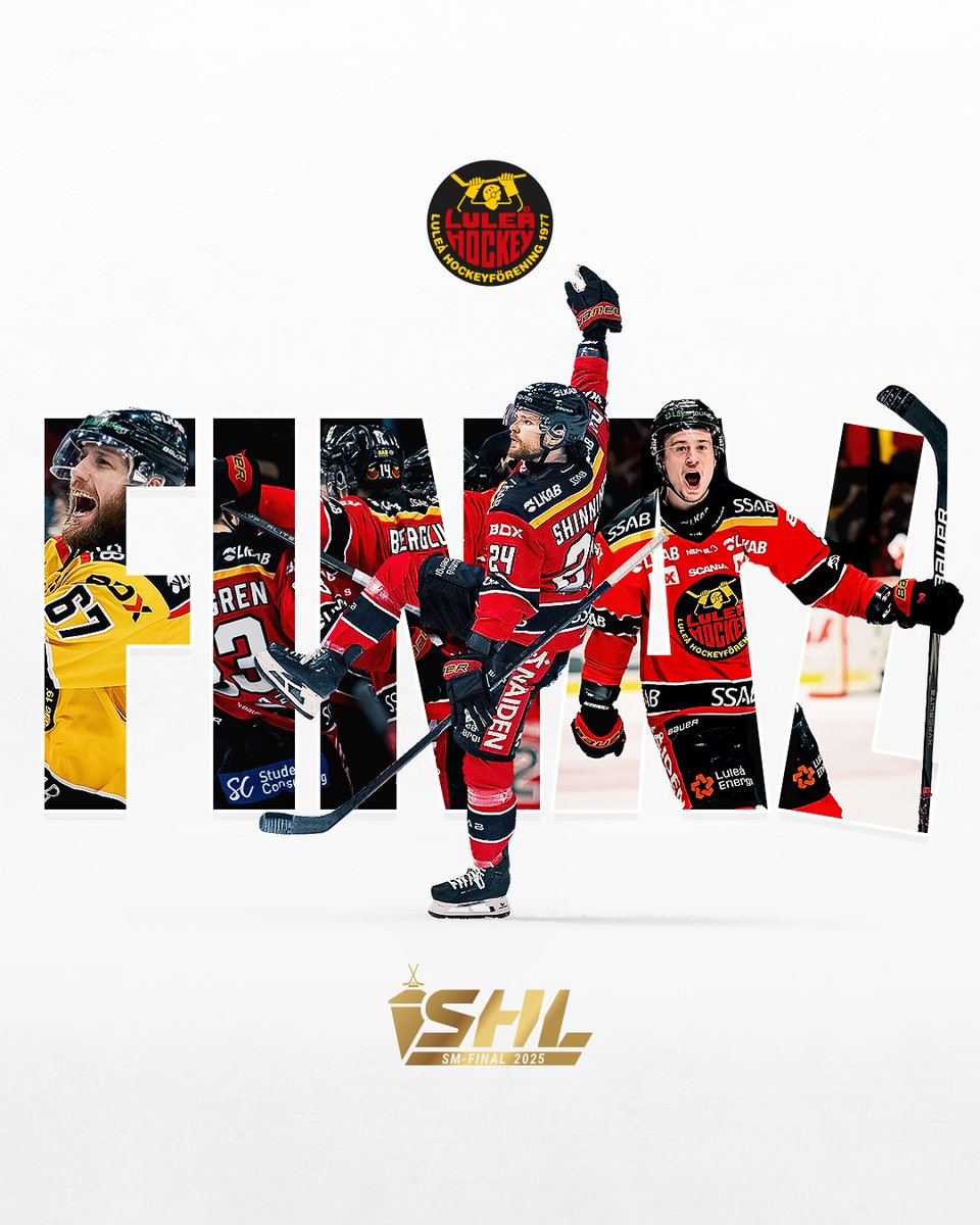 Luleå är i SM-final! 🔥

#SHL #twittpuck #svsshl #ishockey