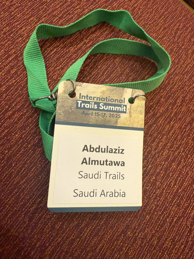 Abo_Rattal's tweet image. مؤتمر المسارات الدولي ٢٠٢٥ 
الحمد لله كان لي الشرف كأول سعودي الحضور والمشاركة في مؤتمر المسارات الدولي لعام ٢٠٢٥  مسارات ( هايكنج - دراجات - ذوي احتياجات خاصة - خيول وغيرها من المسارات ) #الهايكنج

 في ولاية ويسكونسن الامريكية ويستمر لمدة ٤ أيام ، عدة دورات وندوات وورش عمل…