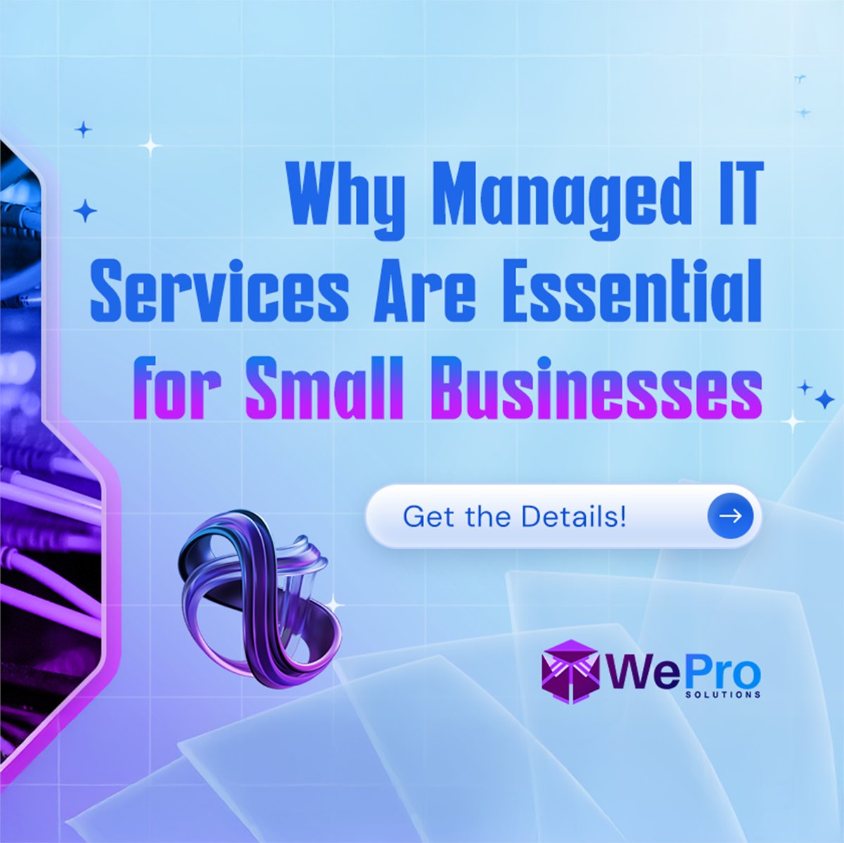 WeProLLC's tweet image. Struggling with tech headaches? Discover how managed IT services can save you time, reduce costs, and protect your business from digital threats! 💻🔐 Read our blog:
wepro-solutions.com/why-managed-it…
#ITblog #ManagedITServices