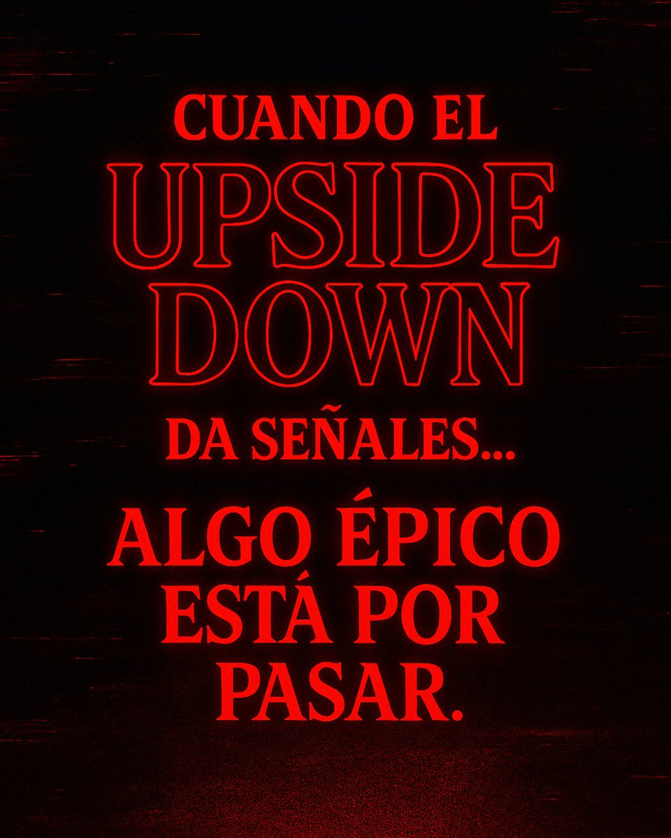 ArgComicCon's tweet photo. 🌑 Todo está en calma… hasta que el Upside Down se manifiesta.
⚡ Mañana, una revelación épica.
#ComicConArgentina #ArgentinaComicCon #AlgoSeAcerca https://t.co/3Dqs8ukd8S