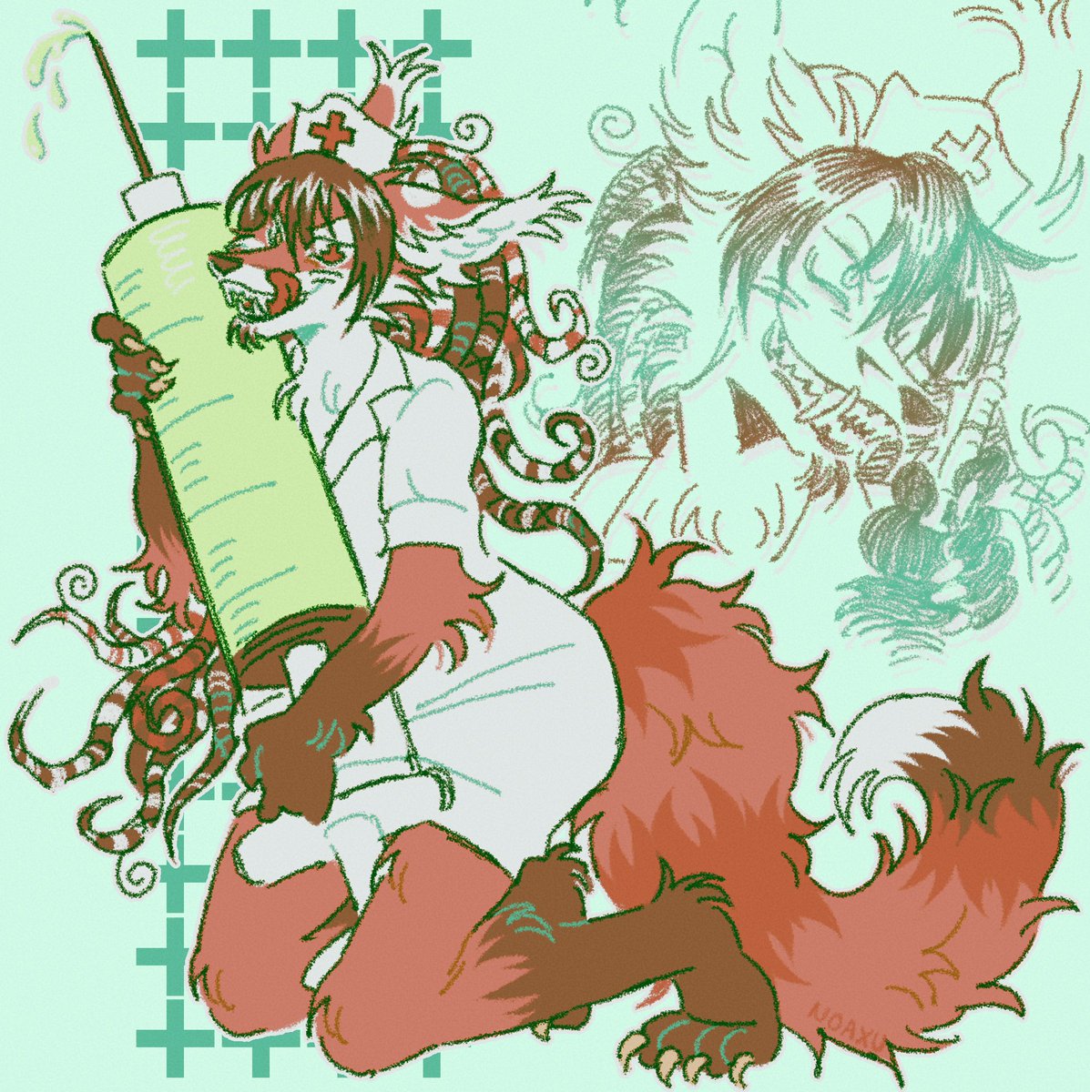 nekomanxiy's tweet photo. the surgeon is ready !! #lapfox https://t.co/7kPOwdSYUt