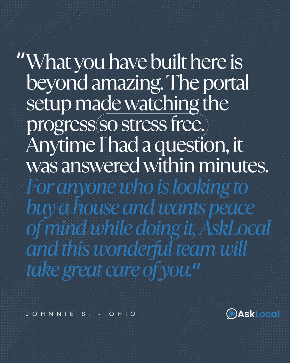 AskLocalTeam's tweet image. "We're really doing it, though, aren't we buddy?!?" 

What is it we're doing exactly? We're changing the real estate game.

AskLocal and our Digital Concierge are literally changing how realtors work w/ their clients &amp;amp; how clients will expect the process to go.

#local #asklocal
