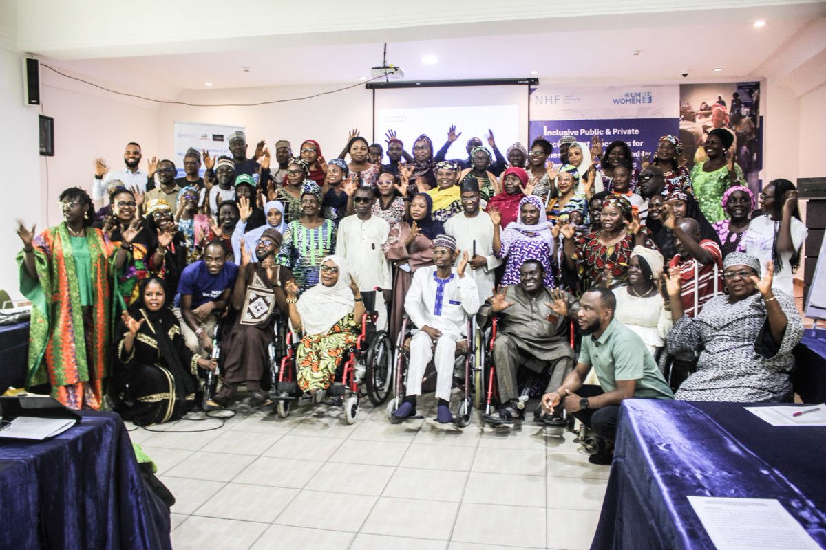 UN Women Nigeria (@unwomenng) on Twitter photo Today <a href="/UN_Women/">UN Women</a> + stakeholders took a bold step in Adamawa State to promote inclusion for women with disabilities.
With funding from <a href="/CBPFs/">PooledFunds_OCHA</a> <a href="/OCHANigeria/">UNOCHA Nigeria</a>, strategies are being consolidated & a communique is underway to drive change in economic policies.
The campaign is ON! Today <a href="/UN_Women/">UN Women</a> + stakeholders took a bold step in Adamawa State to promote inclusion for women with disabilities.
With funding from <a href="/CBPFs/">PooledFunds_OCHA</a> <a href="/OCHANigeria/">UNOCHA Nigeria</a>, strategies are being consolidated & a communique is underway to drive change in economic policies.
The campaign is ON!