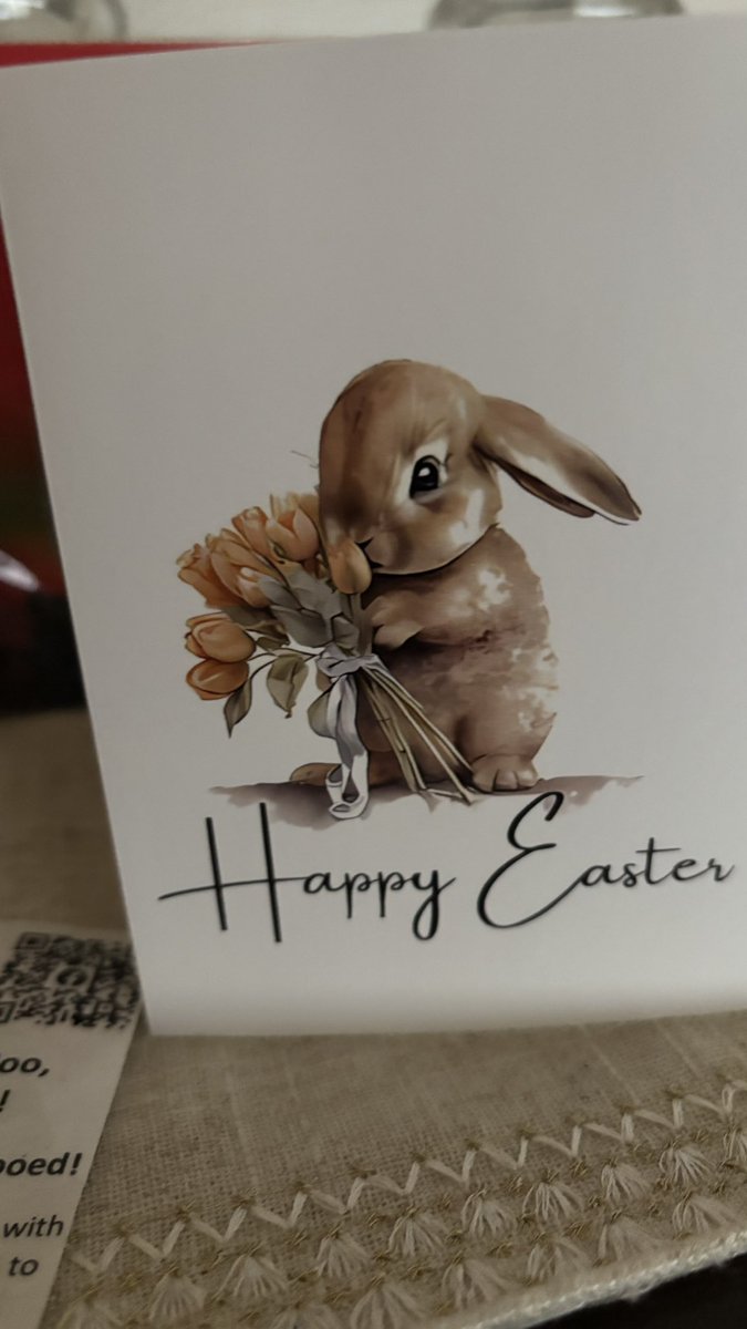 Thank you <a href="/UKWildcatgal/">👛Handbaglvr👛</a> for cute Easter card! You are so thoughtful and caring 🩷

xoxo ..
My mum &amp; Me