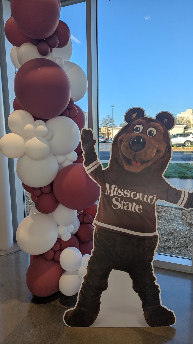 Spotted at <a href="/MissouriState/">Missouri State</a> -- eager 3rd and 4th graders who spent the last week touring campus. Perhaps there are some future Bears here! #CareerWeek <a href="/PhelpsCenter/">Phelps Center</a>