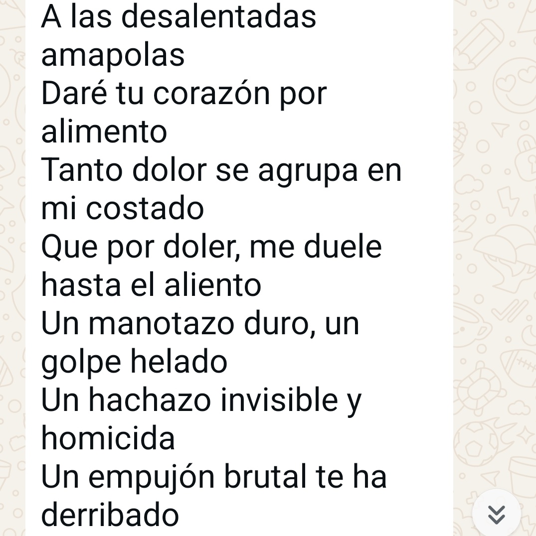 Después del dolor que lacera el alma, como reacción inmediata, siguió la amarga tristeza, ahora el miedo invade...el puente de la 17, el palacio de las cortes,hospitales, escuelas,revisen TODO y es que alguien acuñó, "No fué el techo...se nos cayó la vergüenza"; Elegía de Serrat: