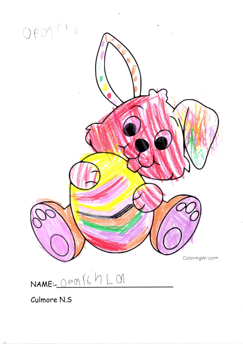 Swinford_Show's tweet image. Congratulations to all the winners from Culmore NS in the Easter colouring competition. Well done to everyone for taking part!
-Dearbhla Heffron-Hurst
-Alicia Duffy
-Winnie Philomena Maughan
-Kate Ruddy