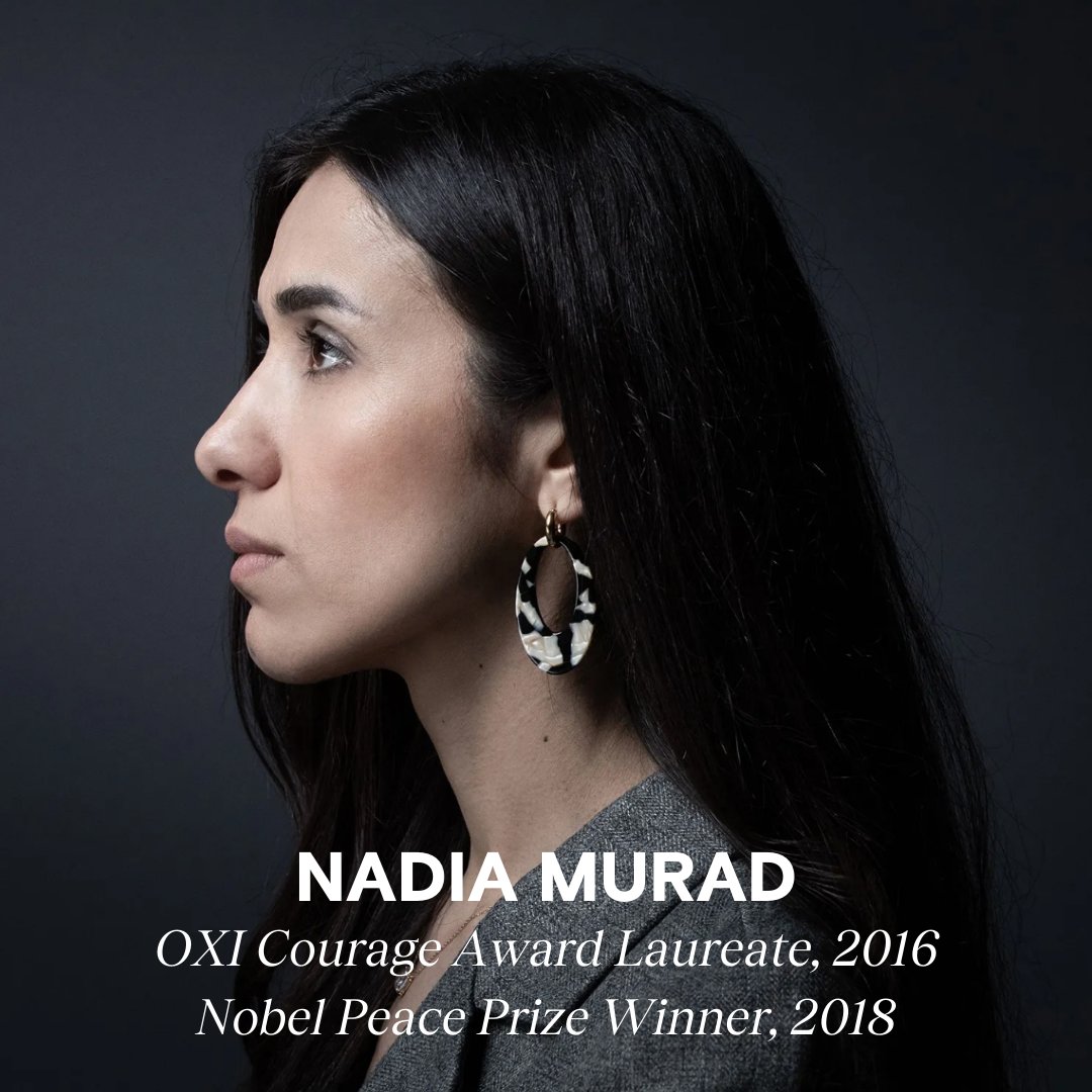 oxidayfndation's tweet image. Two OXI Courage Laureates have won the Nobel Peace Prize after being recognized at our ceremony:
- @maria_ressa: Journalist and an outspoken critic of the Phillipines’ government.
- @nadia_murad: A brave advocate for gender equality.
Learn more: oxidayfoundation.org/annual-celebra…
