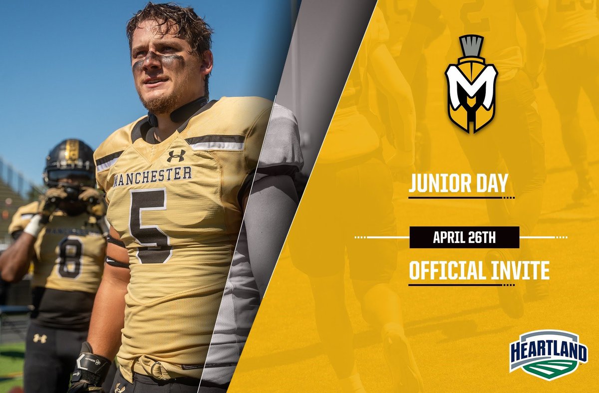 thank you <a href="/CoachV_MU/">Vann Hunt</a> <a href="/MU_SpartanFB/">Manchester Football</a> for the junior day invite!