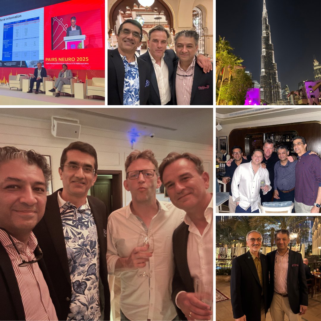 Adnan H. Siddiqui, MD (@_adnansiddiqui) on Twitter photo Spent a couple of days at PAIRS meeting in Dubai.
Great opportunity to spend time with my friends, have great discussions and presentations, and delicious dinners!
Thank you <a href="/nader_sourour/">NADER SOUROUR</a> for your hospitality and organization! Spent a couple of days at PAIRS meeting in Dubai.
Great opportunity to spend time with my friends, have great discussions and presentations, and delicious dinners!
Thank you <a href="/nader_sourour/">NADER SOUROUR</a> for your hospitality and organization!
