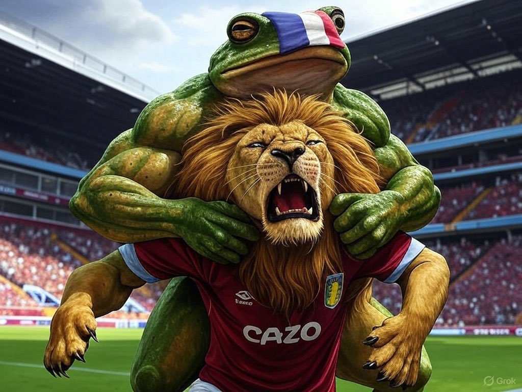 Heslington92's tweet photo. Unlucky Villa you shit bastards. Embarrassment to the city to say the least.. up the PSG froggies https://t.co/jPPH1eKLiu