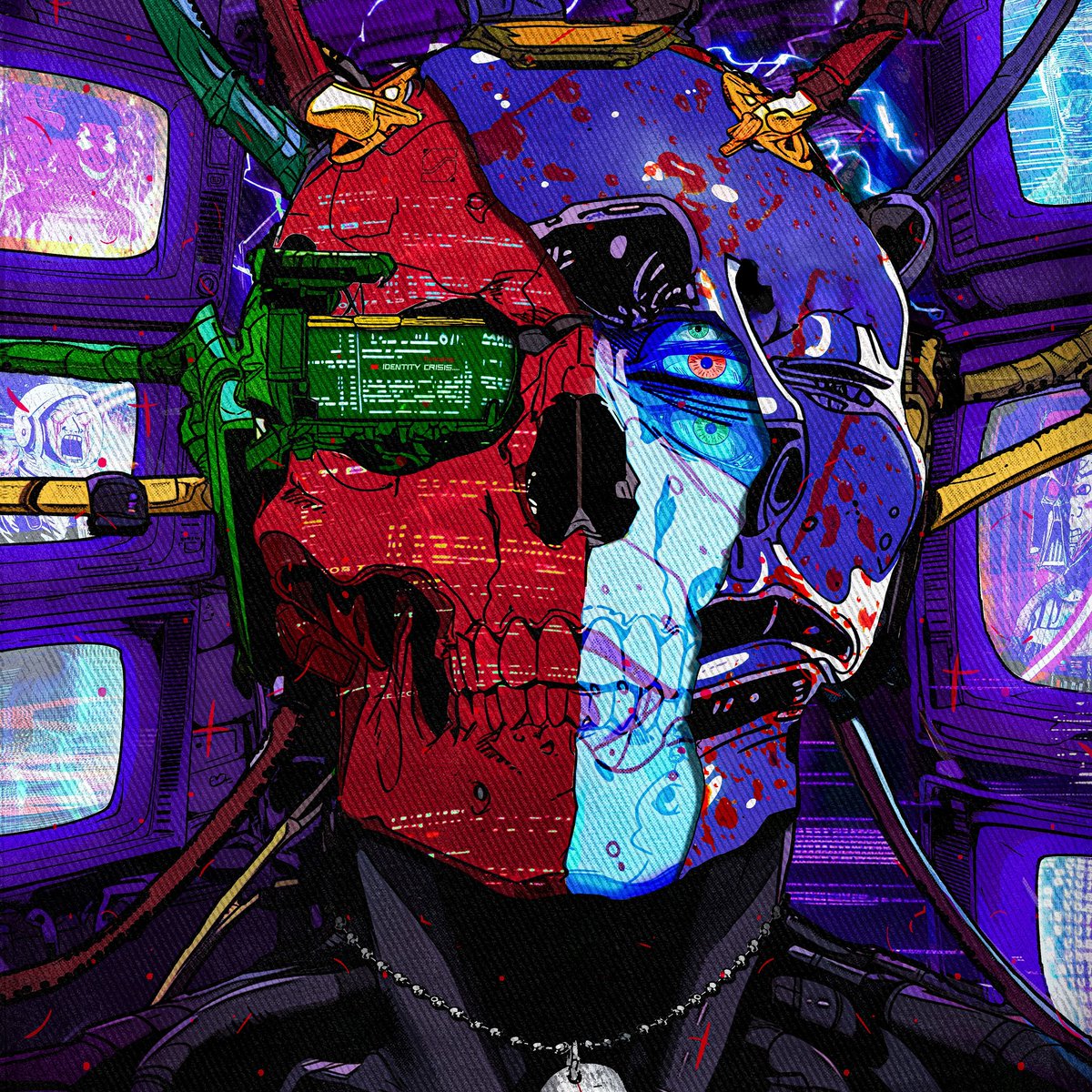 cordacrypto's tweet image. The Afterlife @WojakBlueADA #NFT looks wet af 💦💦💦 temporary pfp switch!