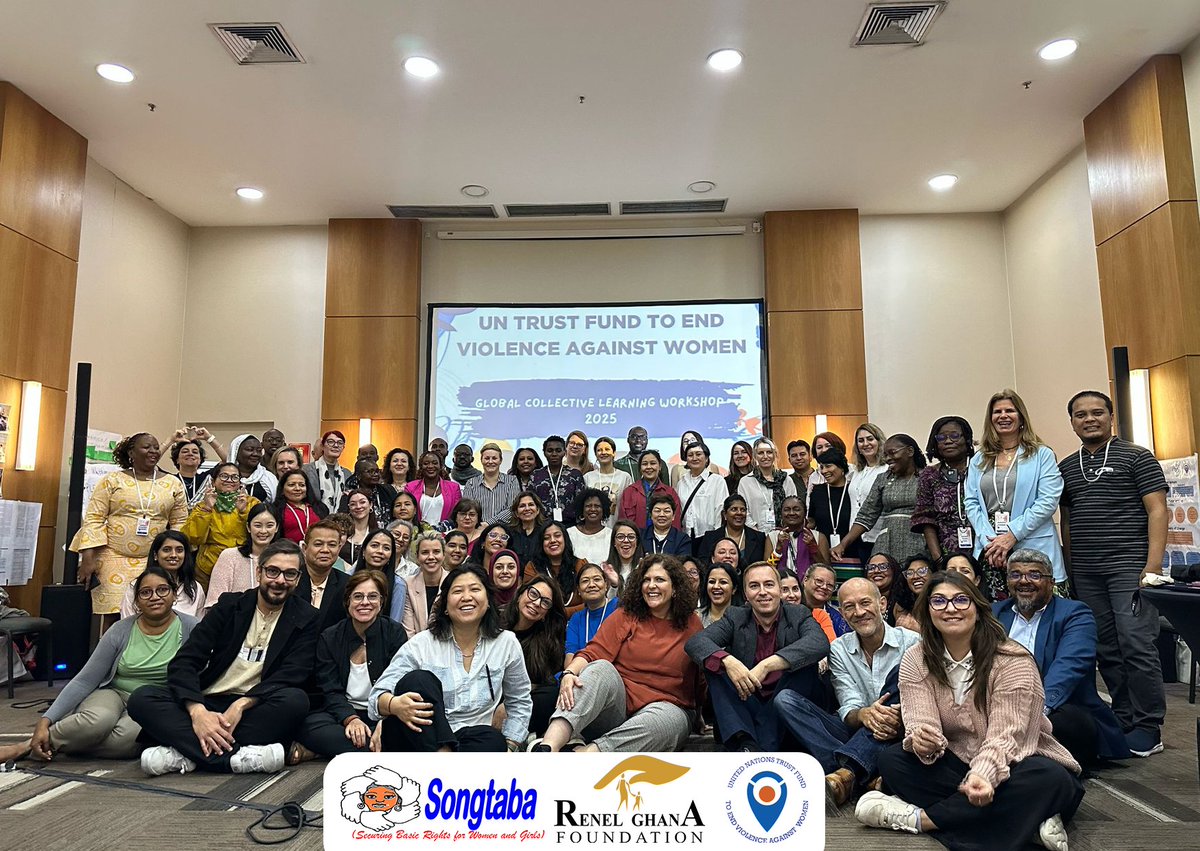 SongtabaNGO's tweet photo. From April 7th to 11th, 2025, Songtaba had the privilege of participating in the Global Collective Learning Workshop hosted by the @UNTrustFundEVAW (EVAWG) in São Paulo, Brazil.
#untrustfund #Songtaba #CollectiveLearning #TogetherWeCan
@LamnatuAdam https://t.co/gjYoi4VZOr
