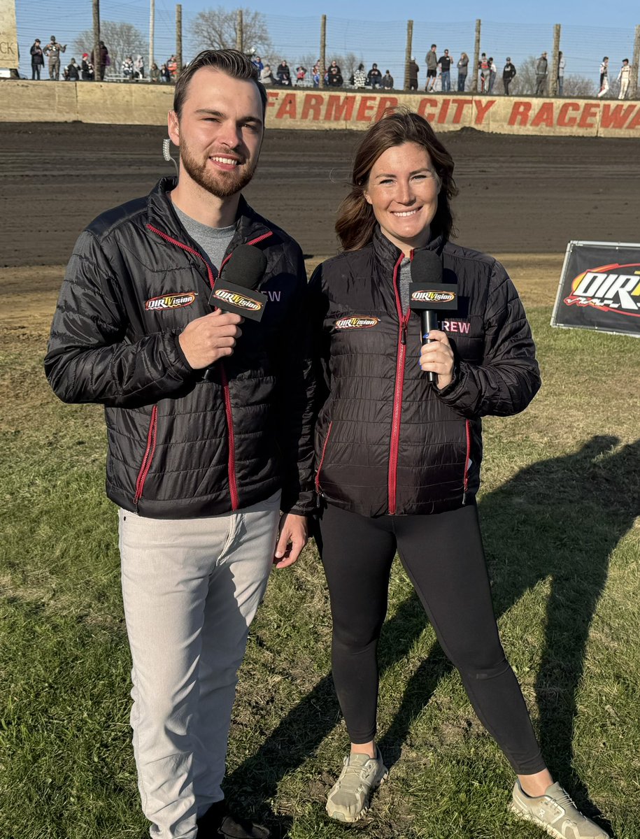 This past weekend was bittersweet… an awesome start to the <a href="/Xtreme_Outlaw/">Xtreme Outlaw Midget Series</a> season, but perhaps the final time I’ll share a broadcast with <a href="/HannahNewhouse/">Hannah Newhouse</a>. 

She mentored me during my first weekend on the road. Forever grateful for your help and wish you the best moving forward!