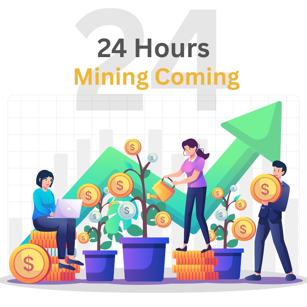 💎 We Heard You, Husk Miners  – 24-Hour Mining is Coming! 🚀🎉
At Husk Network, our users are at the heart of everything we do. 💛⛏️