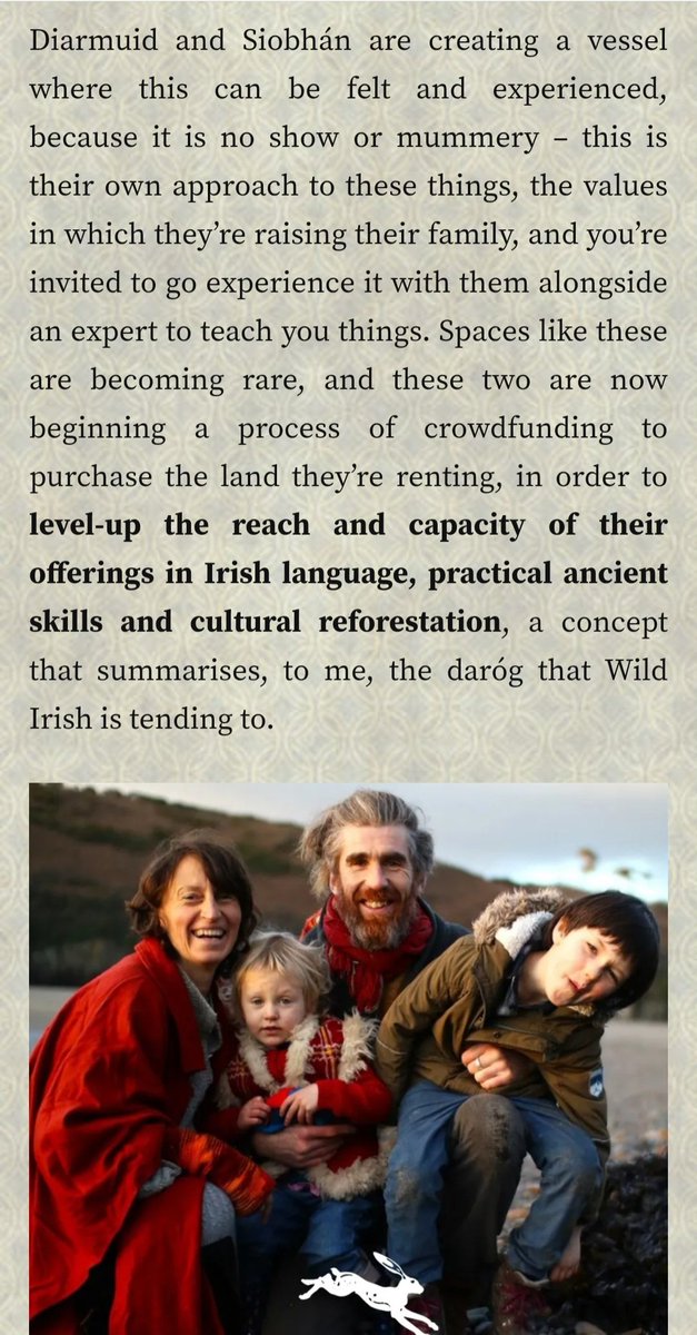 Deer Tanning and a vision for an Irish language and cultural sanctuary in south Kilkenny.