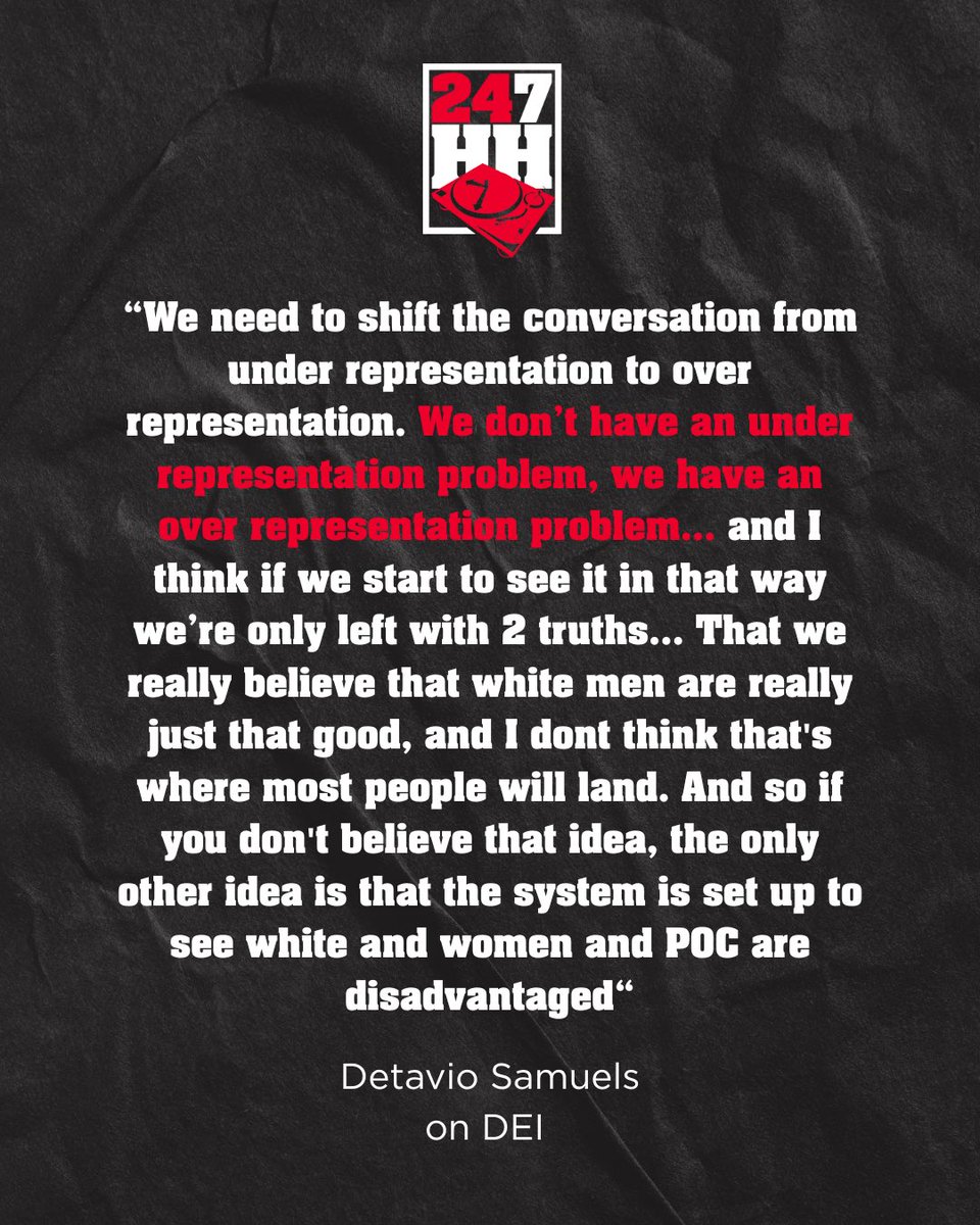 ⁦<a href="/Detavio/">detavio</a>⁩ breaks down DEI and more, check the link: youtu.be/VqsxuWy9DW0?si…