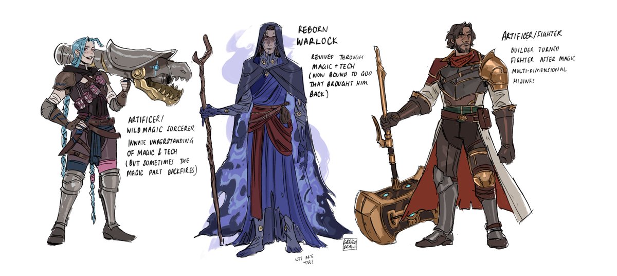 dnd arcane au!