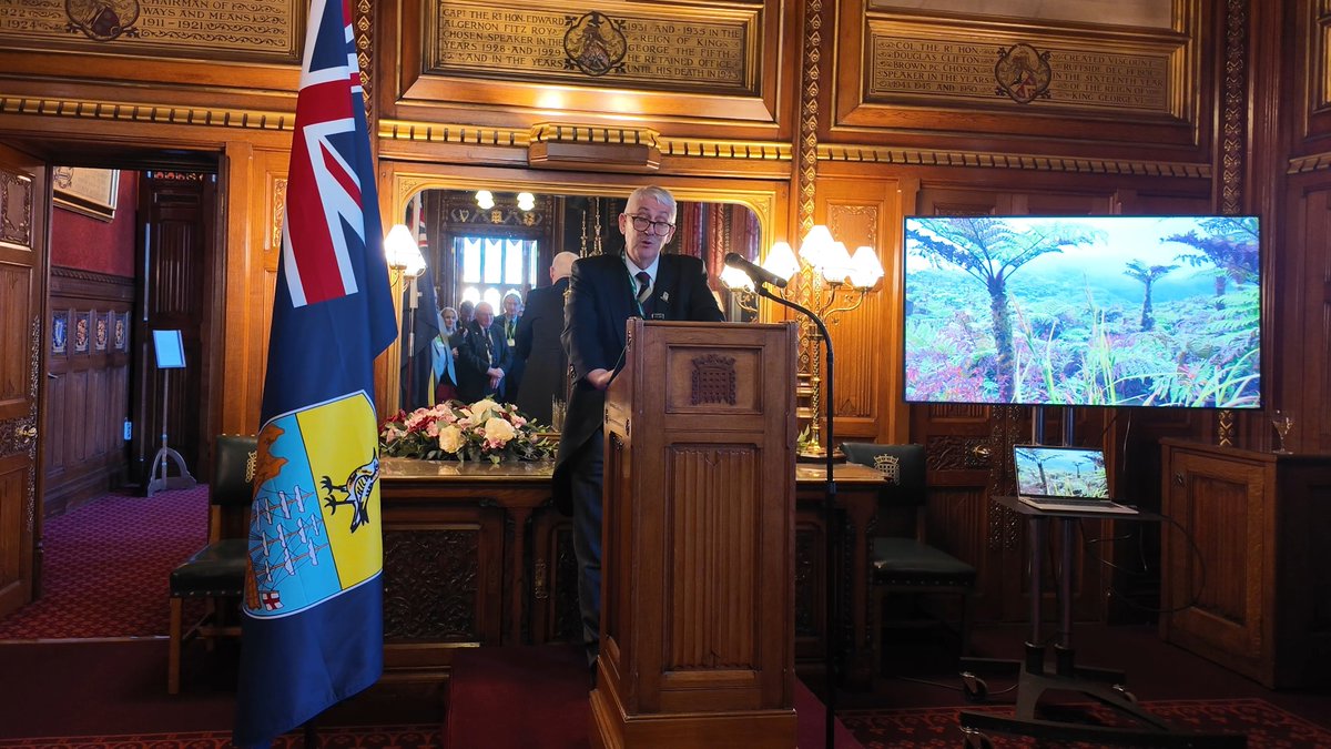 StHelenaPeaksNP's tweet photo. We're still buzzing from last weeks reception, celebrating 4yrs of the UK-Funded St Helena Cloud Forest Project and getting incredible news that @FCDOGovUK will provide a 1yr bridging grant to ensure this vital work continues for water security, wildlife and people🌱🇸🇭🫶 #SHCFP https://t.co/nBJyIKvMTb