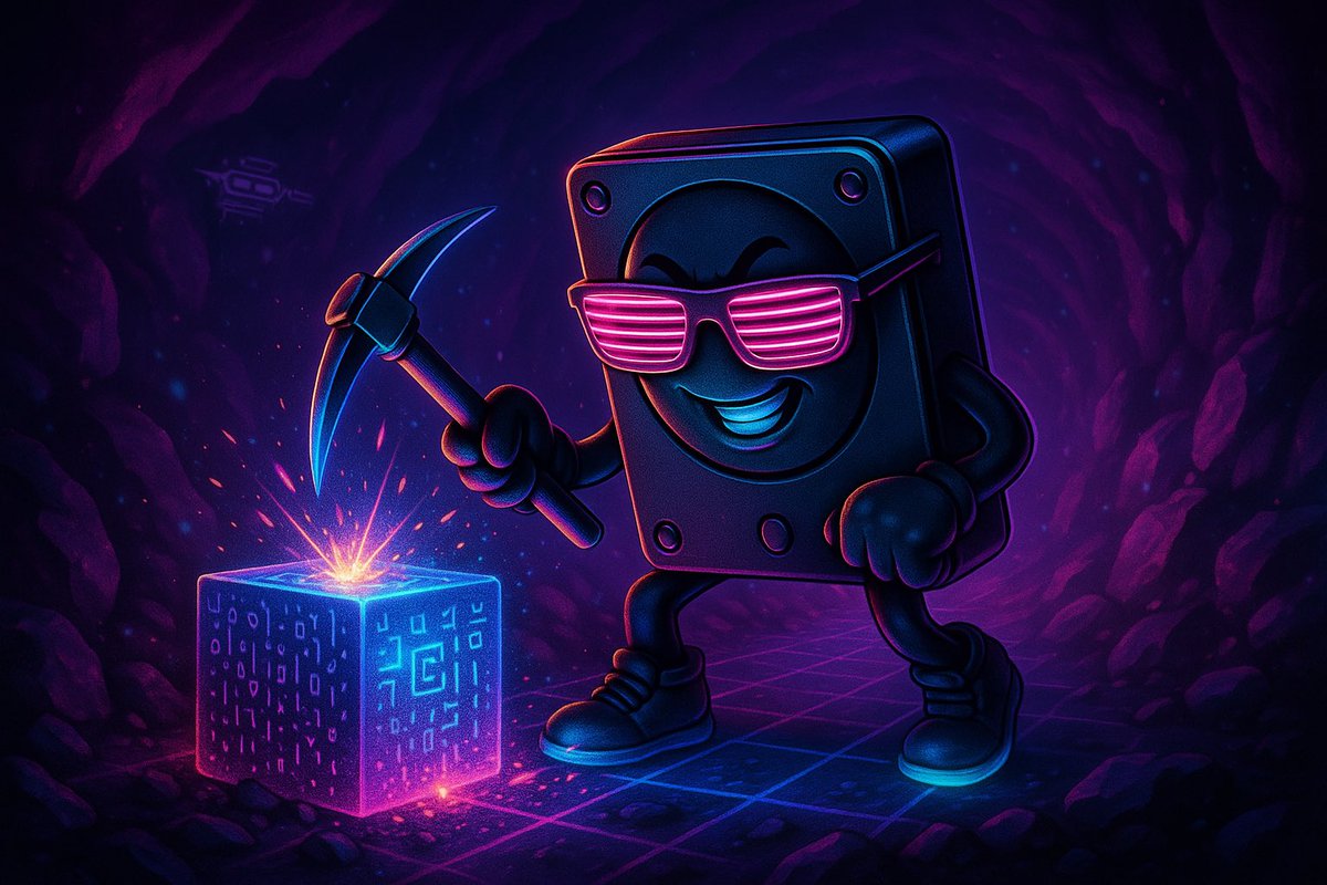signum_official's tweet photo. Everyone: “You need a GPU to mine crypto!”
Signum miners: “Hold my plots.”
While you’re melting your rig, we’re chillin’ with hard drives, stacking blocks and sipping energy savings.
🔇❄️💾⚡
No noise. No heat.
Just smart mining.
#Signum #PoCPlus #HoldMyPlots #EcoCrypto #HardDriveGang $SIGNA