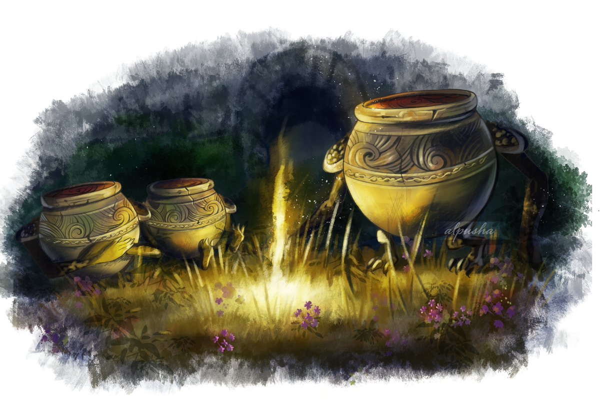 alpushart's tweet image. Living Jar 
#art #ELDENRING #EldenRingFanart