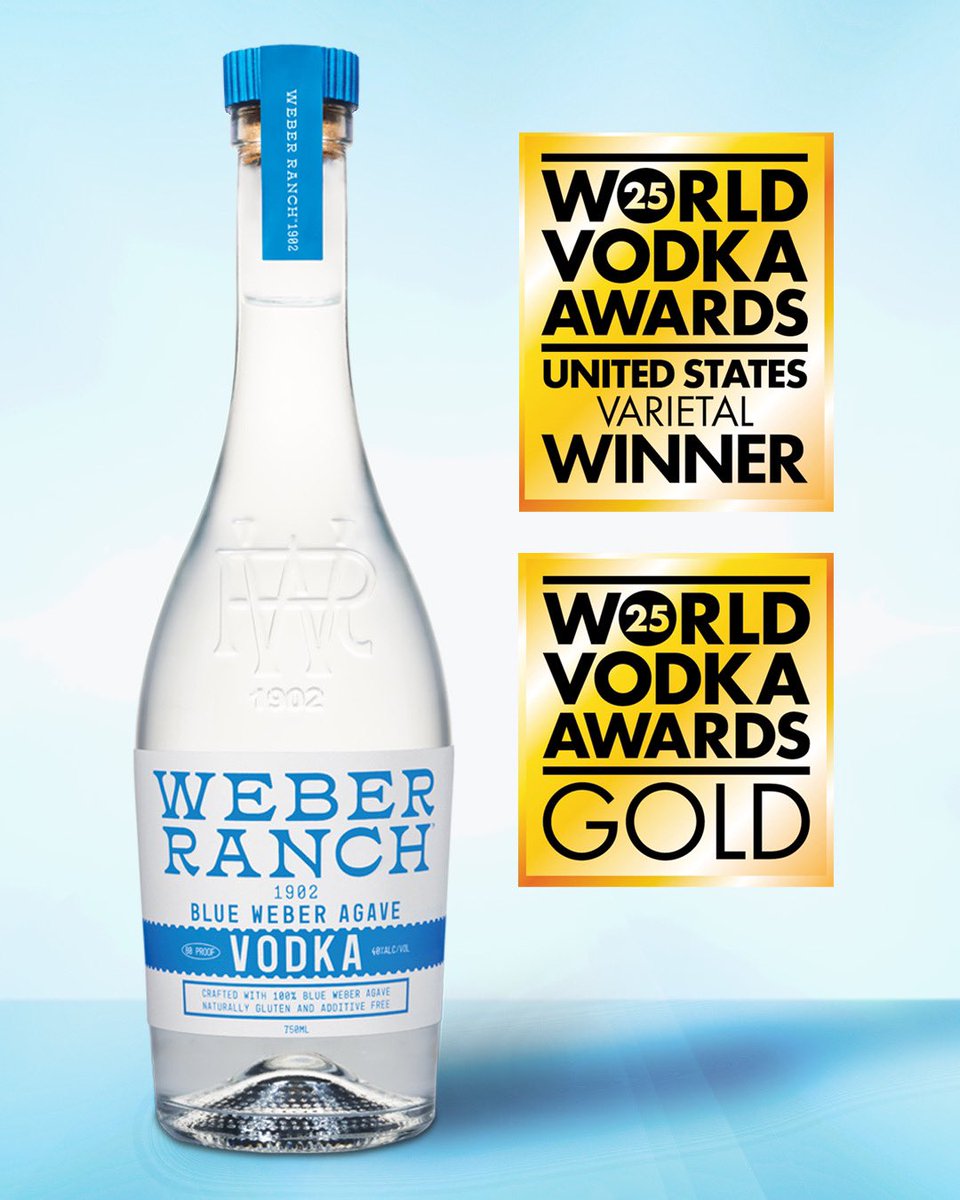 Weber Ranch Vodka (@weberranchvodka) on Twitter photo 🥇 Big news! We’re thrilled to share that <a href="/TheDrinksAwards/">World Drinks Awards</a> has awarded Weber Ranch a Gold Medal in the 2025 Varietal Vodka category — and named us the Category Winner for the United States! 🇺🇸🍸 Thank you for raising the bar with us. #WorldDrinksAwards #WeberRanchVodka 🥇 Big news! We’re thrilled to share that <a href="/TheDrinksAwards/">World Drinks Awards</a> has awarded Weber Ranch a Gold Medal in the 2025 Varietal Vodka category — and named us the Category Winner for the United States! 🇺🇸🍸 Thank you for raising the bar with us. #WorldDrinksAwards #WeberRanchVodka