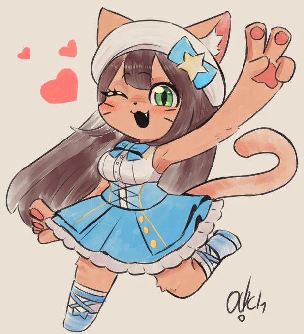 #NyaSketch Nyaaaaa-Ru art