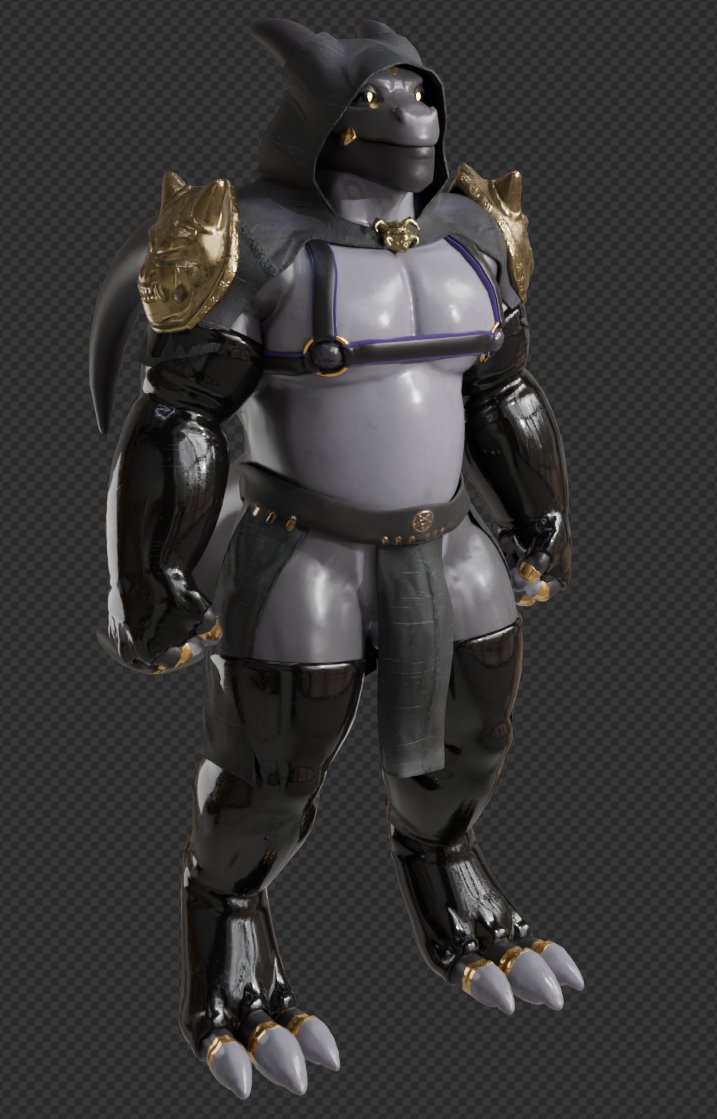 Made some clothing for him