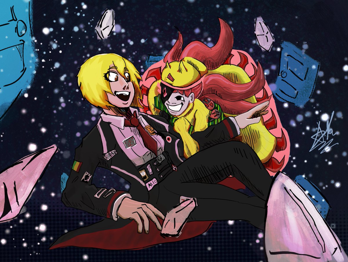 The Knight and the Maiden!

Com for my good friend Mason #LimbusCompany #enadreambbq