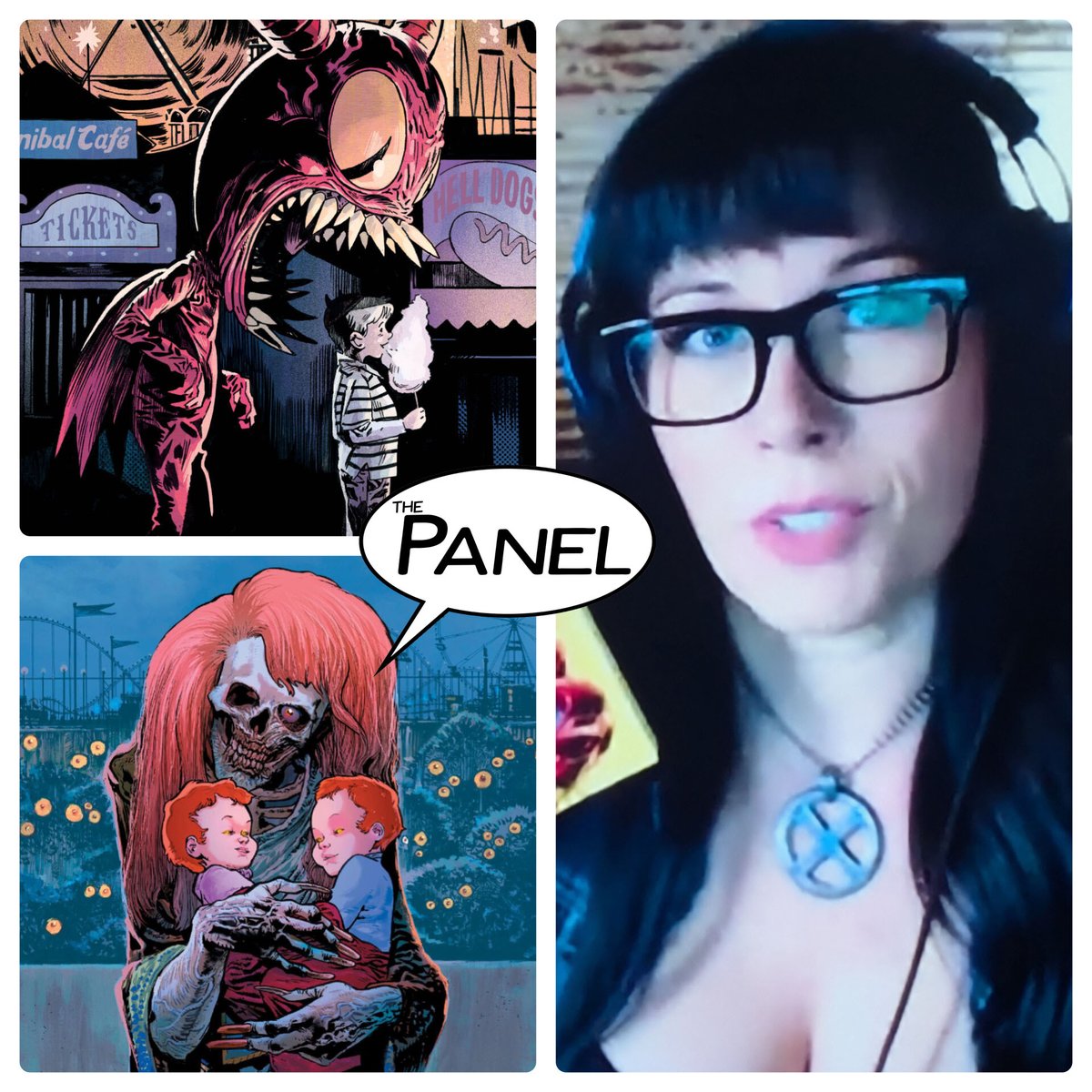 PREVIEWSworld (@previewsworld) on Twitter photo THE PANEL welcomes you to the SCARIEST PLACE ON EARTH! In our season premiere, The Duchess of <a href="/Freecomicbook/">Free Comic Book Day</a> <a href="/CannonDollX/">Natasha AKA Cannon Doll-X</a>, and host <a href="/AniMiaOfficial/">Ani-Mia 🍥</a> buckle in for DARK RIDE!
Watch here: youtube.com/live/_ts00r7_-…
#Halloween
<a href="/Williamson_Josh/">Joshua Williamson</a>
<a href="/AndreiBressan/">Andrei Bressan</a>
<a href="/ImageComics/">Image Comics</a> THE PANEL welcomes you to the SCARIEST PLACE ON EARTH! In our season premiere, The Duchess of <a href="/Freecomicbook/">Free Comic Book Day</a> <a href="/CannonDollX/">Natasha AKA Cannon Doll-X</a>, and host <a href="/AniMiaOfficial/">Ani-Mia 🍥</a> buckle in for DARK RIDE!
Watch here: youtube.com/live/_ts00r7_-…
#Halloween
<a href="/Williamson_Josh/">Joshua Williamson</a>
<a href="/AndreiBressan/">Andrei Bressan</a>
<a href="/ImageComics/">Image Comics</a>