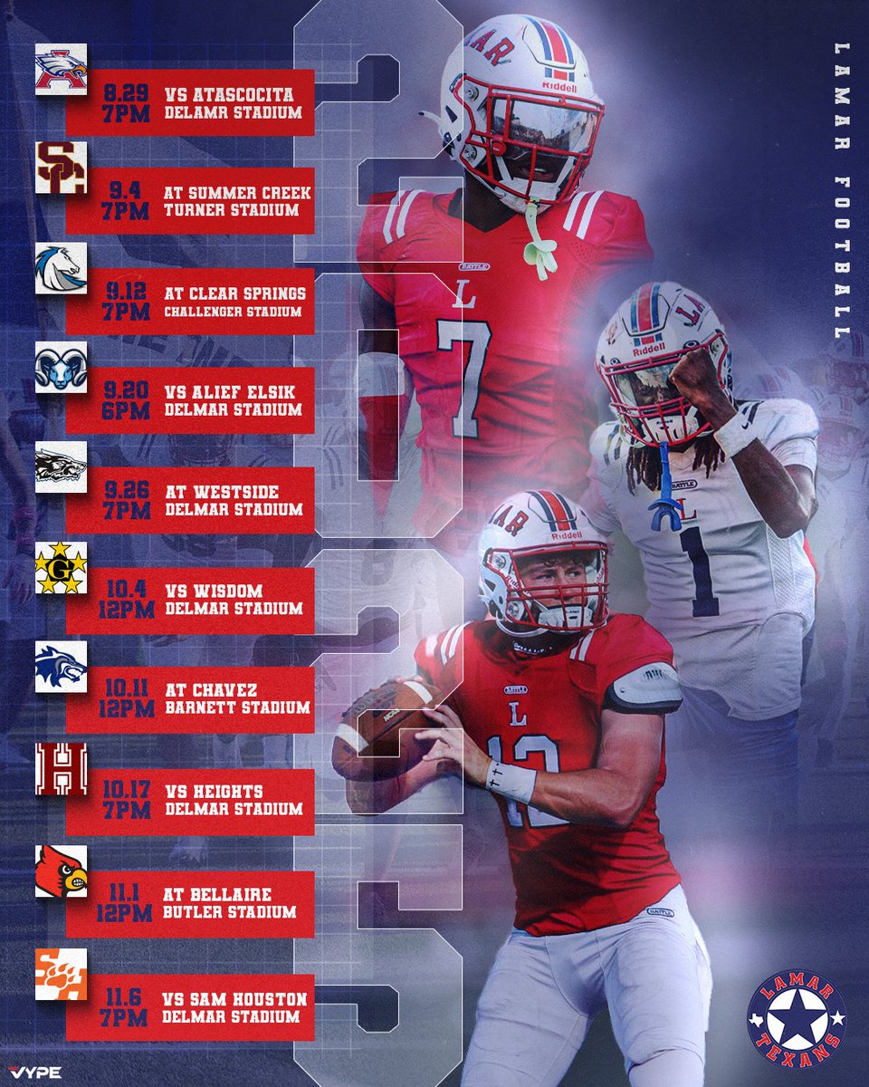 VYPE Houston (@vypehouston) on Twitter photo News and Notes in H'Town
Awards, commitments and schedules across the city powered by <a href="/VYPEGraphics/">VYPE Graphics</a> News and Notes in H'Town
Awards, commitments and schedules across the city powered by <a href="/VYPEGraphics/">VYPE Graphics</a>