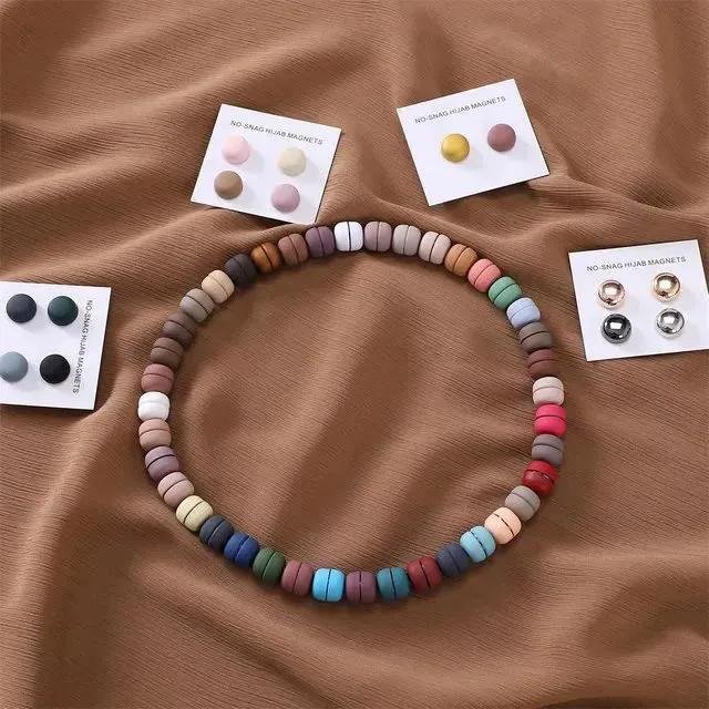 HassyCollectns's tweet image. Our No Snag magnetic pins are designed to securely hold together any fabric of your choice without pins or knots, allowing you to throw together any hijab style.
Price:2,500 naira for one each.
Contour:Circle only.
Location:Abuja
Send a dm or click link in bio to place order