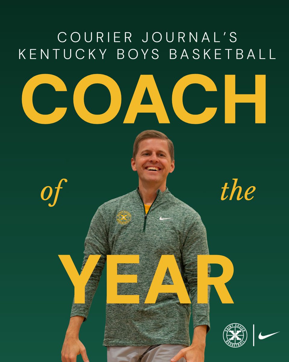 stxtigers's tweet photo. 🏀 COACH OF THE YEAR! 🏆

Congrats to Coach Kevin Klein '95 on being named The Courier Journal’s Kentucky Boys Basketball Coach of the Year — the first St. X coach to ever earn the honor since its founding in 1946.

@StXTigersBKB 

#WeAreStX
#GoTigers https://t.co/G2zwrZB0c1