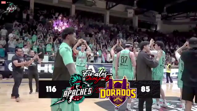 🇲🇽 (Mexico) LBE Playoffs Finals Game 5 (4/14/25) Apaches 116 vs Dorados 85 || With their backs against the wall in a potential series ending game, the American trio of Jamari Wheeler (21 points, 6 assists, 4 rebs), Jimond Ivey (21 points, 7 rebs, 5 assits) &amp; Maki Mitchell (18