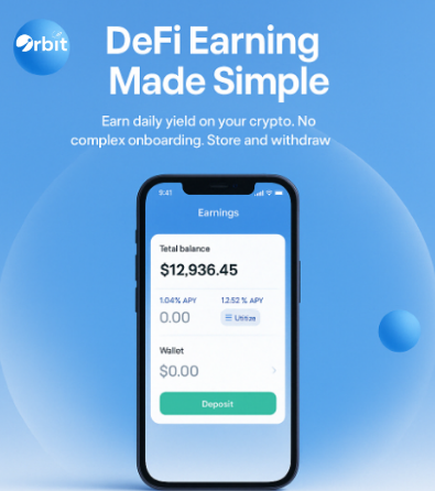 mr__Dant3's tweet photo. Orbit Earn – #DeFi without the chaos 🔥
@OrbitEarn is a new savings and investment app building by #EclipseFi that simplifies access to decentralized finance.
He combine the best of DeFi – transparency, self-custody, and attractive yields – with the simplicity and ease of use found in modern fintech apps.
✅ Deposit USDC and start earning – no bridges, no multiple wallets, no confusing terminology
✅ Yields are generated automatically through a multichain aggregator operating across EVM, Cosmos, and Solana
✅ You receive a stablecoin that quietly and steadily earns yield in the background
✅ Optionally auto-invest your earnings into top assets like $ETH, $BTC, $ATOM, or $SOL – without risking your principal
Stay tuned... testnet coming 🔥
#neutron #defi #yield
