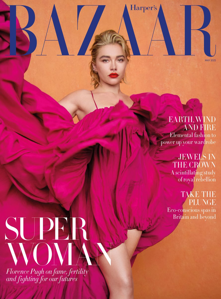 florencepugh_sp's tweet photo. 🇪🇸✨ PORTADA DE REVISTA

#FlorencePugh protagoniza la portada de la edición de mayo de la revista Harper's BAZAAR UK. ¡Simplemente preciosa! ❤️

----

🇬🇧✨ MAGAZINE COVER

Florence Pugh stars on the cover of the May issue of Harper's BAZAAR UK. Simply stunning! ❤️ https://t.co/f42uxv4Yus