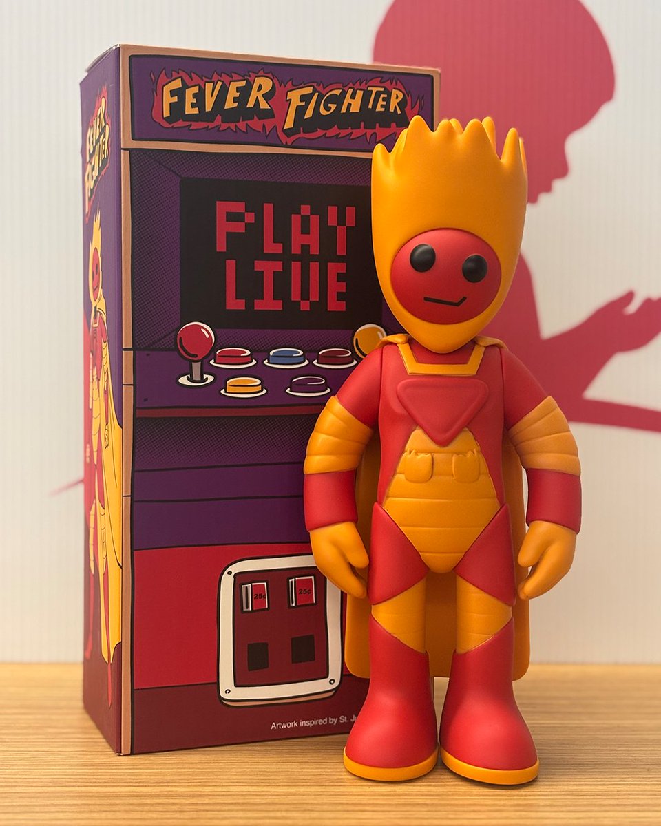 Let's be superheroes for St. Jude kids. 🔥

Created by St. Jude patient Ethan, the Fever Fighter is now the heroic mascot of St. Jude Play Live.