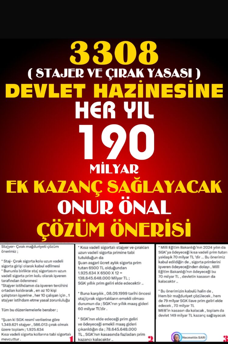 🇹🇷Elif 🇹🇷 (@elifgne945976) on Twitter photo <a href="/smasher33/">Özcan33🇹🇷</a> <a href="/NizamiMulkVezir/">Gürkan</a> <a href="/VETHEEND/">YOLKIZILELMA</a> <a href="/platfrmcirakstj/">STAJ VE ÇIRAKLIK SİGORTASI MAĞDURLARI PLATFORMU</a> <a href="/RTErdogan/">Recep Tayyip Erdoğan</a> <a href="/_cevdetyilmaz/">Cevdet Yılmaz</a> <a href="/isikhanvedat/">Prof. Dr. Vedat Işıkhan</a> <a href="/Yusuf__Tekin/">Yusuf Tekin</a> <a href="/csgbakanligi/">T.C. Çalışma ve Sosyal Güvenlik Bakanlığı</a> <a href="/tcmeb/">Millî Eğitim Bakanlığı</a> <a href="/Tisk_kurumsal/">TİSK</a> <a href="/cbsbb/">T.C. Cumhurbaşkanlığı Strateji ve Bütçe Başkanlığı</a> <a href="/MSCANBAL/">Mehmet Salih CANBAL</a> <a href="/dbdevletbahceli/">Devlet Bahçeli</a> <a href="/Mustafa_Destici/">Mustafa Destici</a> <a href="/MuratCahidCINGI/">Dr.Murat Cahid CINGI</a> <a href="/ATOkurumsal/">Ankara Ticaret Odası</a> <a href="/itokurumsal/">İstanbul Ticaret Odası (İTO)</a> <a href="/tcmeb_mtegm/">Meslekî ve Teknik Eğitim Genel Müdürlüğü</a> <a href="/celal_adan/">Celal ADAN</a> <a href="/M_Levent_Bulbul/">Muhammed Levent BÜLBÜL</a> <a href="/erkanakcay45/">Erkan Akçay</a> <a href="/YildizFeti/">Feti Yıldız</a> <a href="/MKalayci42/">Mustafa Kalaycı</a> <a href="/ifarukaksu/">İsmail Faruk Aksu</a> <a href="/hlmdrgn/">Hilmi DURGUN</a> <a href="/UlviYonter/">Dr.İzzet Ulvi YÖNTER</a> <a href="/bakiersoymhp/">BAKİ ERSOY</a> <a href="/fevzizirhlioglu/">Fevzi Zırhlıoğlu</a> <a href="/buyukataman/">İsmet Büyükataman</a> <a href="/saffetsancakli/">Saffet Sancaklı</a> <a href="/nevintaslicay/">Nevin Taşlıçay</a> <a href="/PrfDrFilizKilic/">Prof. Dr. Filiz KILIÇ</a> <a href="/ismailozdemirrr/">İsmail ÖZDEMİR 🇹🇷</a> <a href="/yasaryldrmMHP/">Yaşar Yıldırım</a> <a href="/ersoyruhi/">🇹🇷Prof. Dr. Ruhi ERSOY</a> <a href="/mustafacavusmhp/">Mustafa Çavuş MHP</a> <a href="/Onuronal_/">Onur Önal</a> <a href="/Estsezaiba4623/">Estsezaibayram</a> <a href="/enginak37/">engin 3308🌐</a> <a href="/MADALYO96613325/">《EROL》</a> <a href="/Rukiyez66798297/">EST Rukiye</a> <a href="/MehmetBuyukelba/">Mehmet Büyükelbaşı</a> <a href="/erkan_kurt_60/">60 Tokat erkan kurt</a> <a href="/alibozdemir55/">Ali Bozdemir</a> <a href="/OmerGokdemir3/">Omer Gokdemir</a> <a href="/Est_Glhn_1997/">Gülhan Sahin</a> <a href="/AytSkal/">Aytaç SKAL</a> SANAYİDE ÇALIŞMAK ZORUNDA KALAN EL KADAR ÇIRAK VE STAJYER SİZİN SAYENİZDE HAKKINI ALACAK SAYENİZDE STAJIMIZ SGK BAŞLANGICI SAYILSIN
SAYIN
<a href="/RTErdogan/">Recep Tayyip Erdoğan</a>
<a href="/dbdevletbahceli/">Devlet Bahçeli</a>
Stajyer Çırağın Kandırılmış Hakkı
#StajyerÇırakDevletineGüveniyor <a href="/smasher33/">Özcan33🇹🇷</a> <a href="/NizamiMulkVezir/">Gürkan</a> <a href="/VETHEEND/">YOLKIZILELMA</a> <a href="/platfrmcirakstj/">STAJ VE ÇIRAKLIK SİGORTASI MAĞDURLARI PLATFORMU</a> <a href="/RTErdogan/">Recep Tayyip Erdoğan</a> <a href="/_cevdetyilmaz/">Cevdet Yılmaz</a> <a href="/isikhanvedat/">Prof. Dr. Vedat Işıkhan</a> <a href="/Yusuf__Tekin/">Yusuf Tekin</a> <a href="/csgbakanligi/">T.C. Çalışma ve Sosyal Güvenlik Bakanlığı</a> <a href="/tcmeb/">Millî Eğitim Bakanlığı</a> <a href="/Tisk_kurumsal/">TİSK</a> <a href="/cbsbb/">T.C. Cumhurbaşkanlığı Strateji ve Bütçe Başkanlığı</a> <a href="/MSCANBAL/">Mehmet Salih CANBAL</a> <a href="/dbdevletbahceli/">Devlet Bahçeli</a> <a href="/Mustafa_Destici/">Mustafa Destici</a> <a href="/MuratCahidCINGI/">Dr.Murat Cahid CINGI</a> <a href="/ATOkurumsal/">Ankara Ticaret Odası</a> <a href="/itokurumsal/">İstanbul Ticaret Odası (İTO)</a> <a href="/tcmeb_mtegm/">Meslekî ve Teknik Eğitim Genel Müdürlüğü</a> <a href="/celal_adan/">Celal ADAN</a> <a href="/M_Levent_Bulbul/">Muhammed Levent BÜLBÜL</a> <a href="/erkanakcay45/">Erkan Akçay</a> <a href="/YildizFeti/">Feti Yıldız</a> <a href="/MKalayci42/">Mustafa Kalaycı</a> <a href="/ifarukaksu/">İsmail Faruk Aksu</a> <a href="/hlmdrgn/">Hilmi DURGUN</a> <a href="/UlviYonter/">Dr.İzzet Ulvi YÖNTER</a> <a href="/bakiersoymhp/">BAKİ ERSOY</a> <a href="/fevzizirhlioglu/">Fevzi Zırhlıoğlu</a> <a href="/buyukataman/">İsmet Büyükataman</a> <a href="/saffetsancakli/">Saffet Sancaklı</a> <a href="/nevintaslicay/">Nevin Taşlıçay</a> <a href="/PrfDrFilizKilic/">Prof. Dr. Filiz KILIÇ</a> <a href="/ismailozdemirrr/">İsmail ÖZDEMİR 🇹🇷</a> <a href="/yasaryldrmMHP/">Yaşar Yıldırım</a> <a href="/ersoyruhi/">🇹🇷Prof. Dr. Ruhi ERSOY</a> <a href="/mustafacavusmhp/">Mustafa Çavuş MHP</a> <a href="/Onuronal_/">Onur Önal</a> <a href="/Estsezaiba4623/">Estsezaibayram</a> <a href="/enginak37/">engin 3308🌐</a> <a href="/MADALYO96613325/">《EROL》</a> <a href="/Rukiyez66798297/">EST Rukiye</a> <a href="/MehmetBuyukelba/">Mehmet Büyükelbaşı</a> <a href="/erkan_kurt_60/">60 Tokat erkan kurt</a> <a href="/alibozdemir55/">Ali Bozdemir</a> <a href="/OmerGokdemir3/">Omer Gokdemir</a> <a href="/Est_Glhn_1997/">Gülhan Sahin</a> <a href="/AytSkal/">Aytaç SKAL</a> SANAYİDE ÇALIŞMAK ZORUNDA KALAN EL KADAR ÇIRAK VE STAJYER SİZİN SAYENİZDE HAKKINI ALACAK SAYENİZDE STAJIMIZ SGK BAŞLANGICI SAYILSIN
SAYIN
<a href="/RTErdogan/">Recep Tayyip Erdoğan</a>
<a href="/dbdevletbahceli/">Devlet Bahçeli</a>
Stajyer Çırağın Kandırılmış Hakkı
#StajyerÇırakDevletineGüveniyor