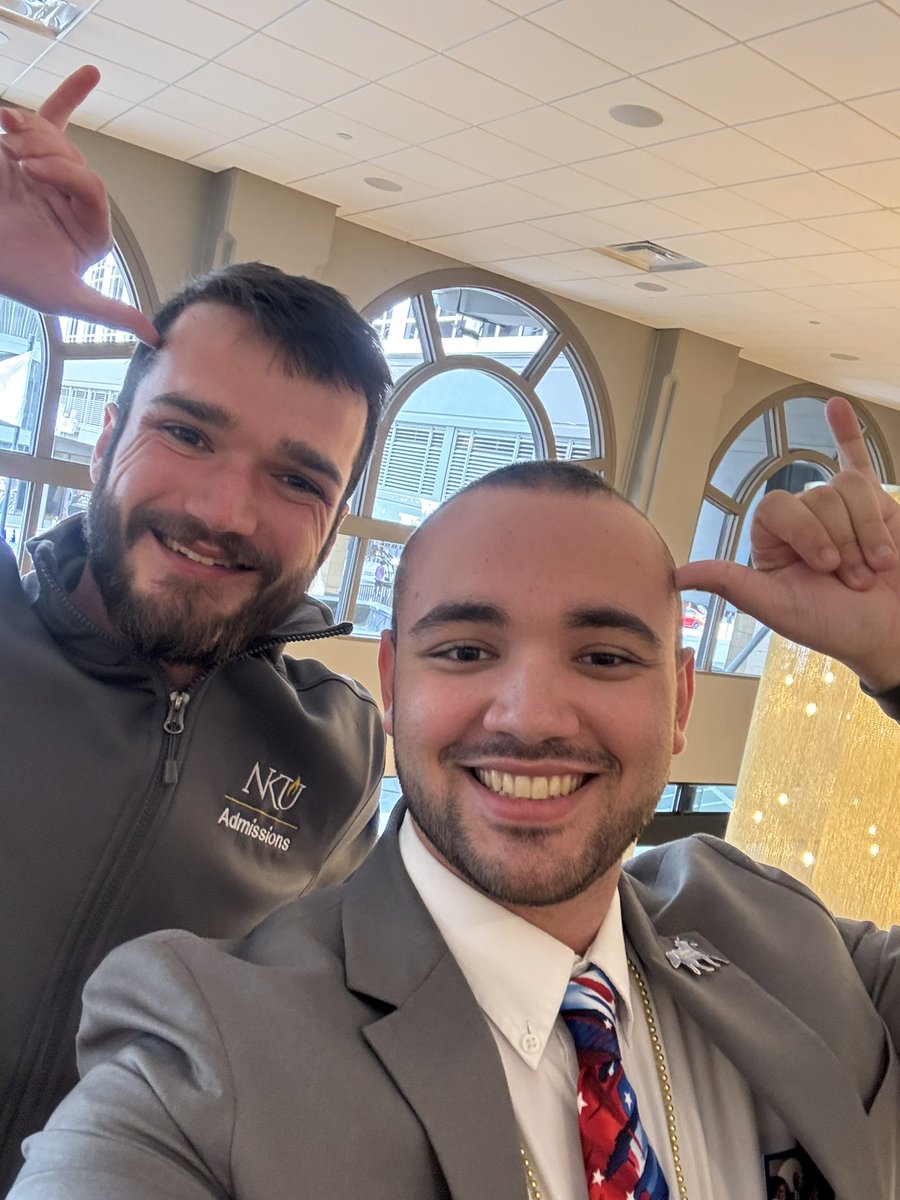 As we represent NKU at the Future Business Leaders of America Conference in Louisville, we wanted to give a shoutout to the KY Collegiate State FBLA President and NKU’s Student Body President-Elect, Collin Jerrell! To all future business leaders, there’s a place for you at NKU!