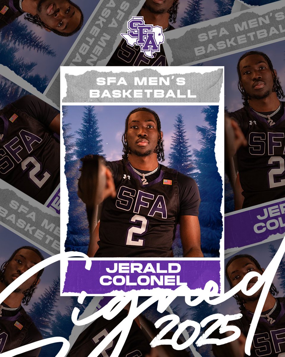 The Southland Conference All-Defensive team member is coming to The Sawmill! 🪓

Welcome <a href="/jeraldcolonel/">Jeraldcolonel</a> to The Piney Woods! 

#AxeEm