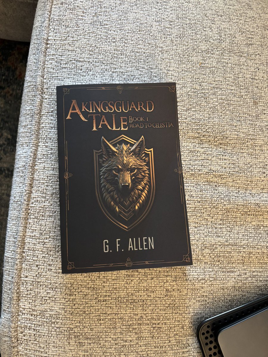 #fotia 

<a href="/AuthorGFAllen/">G. F. Allen</a> 

Nothing better than coming home from work and a new book is waiting, now granted it’s going to be a week or two before I get to it bc of other commitments. I’m super excited tho to start it!